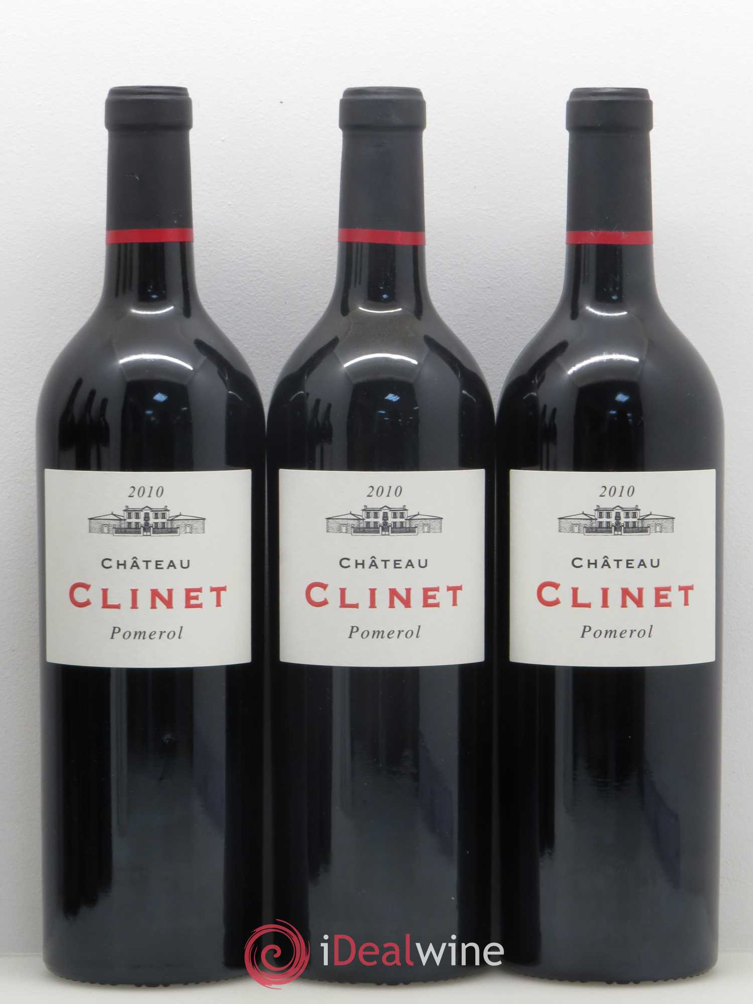 Château Clinet 2010 - Lot de 6 bouteilles - 1