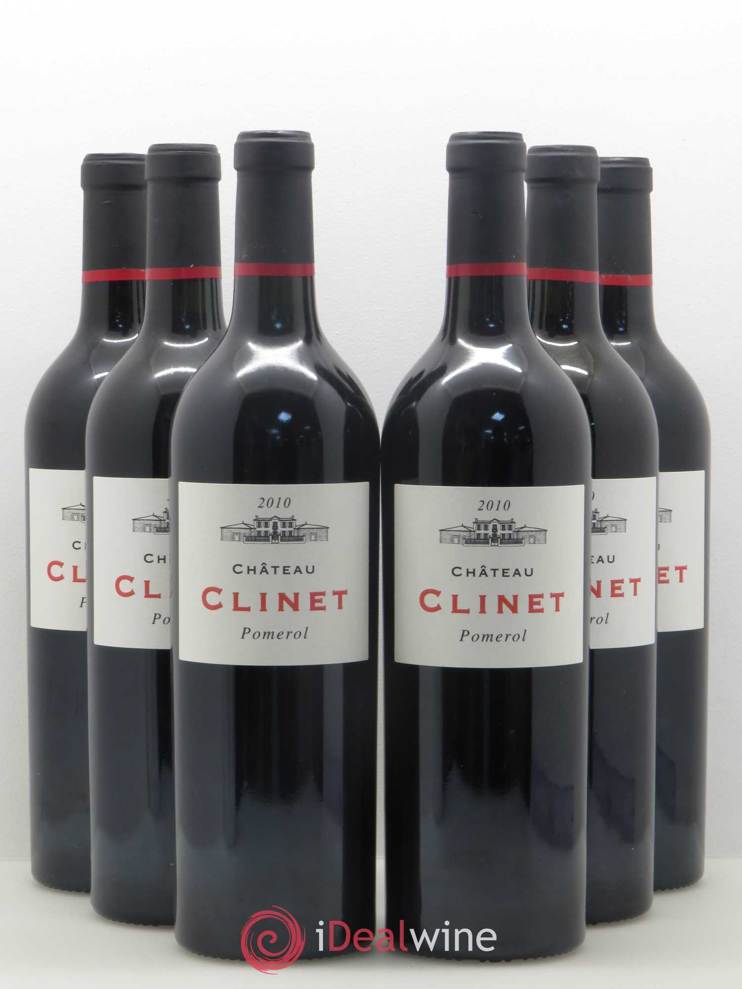 Château Clinet 2010 - Lot de 6 bouteilles - 0