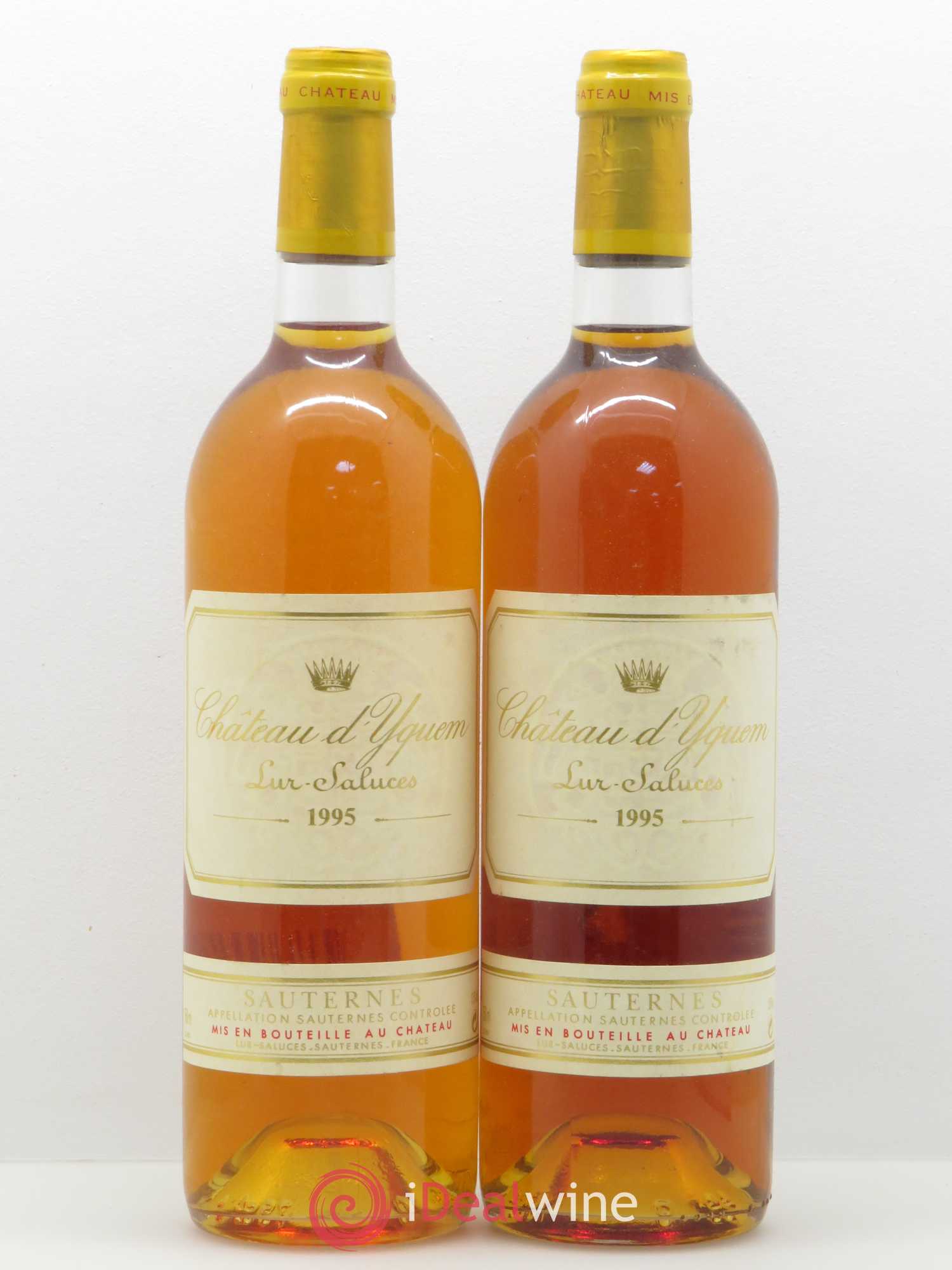 Château d' Yquem 1er Cru Classé Supérieur 1995 - Lotto di 2 bottiglie - 0
