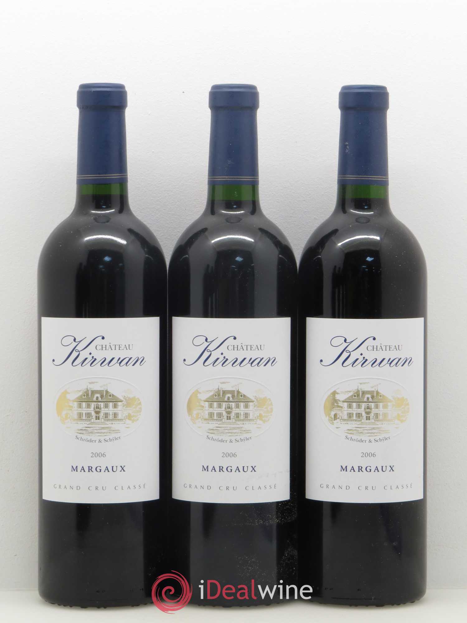 Château Kirwan 3ème Grand Cru Classé 2006 - Lot de 6 bouteilles - 1