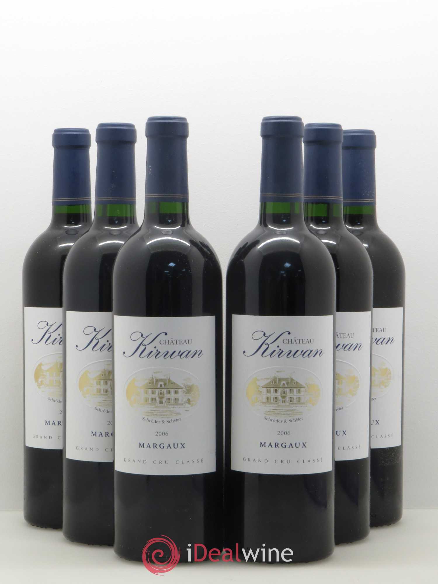Château Kirwan 3ème Grand Cru Classé 2006 - Lot de 6 bouteilles - 0