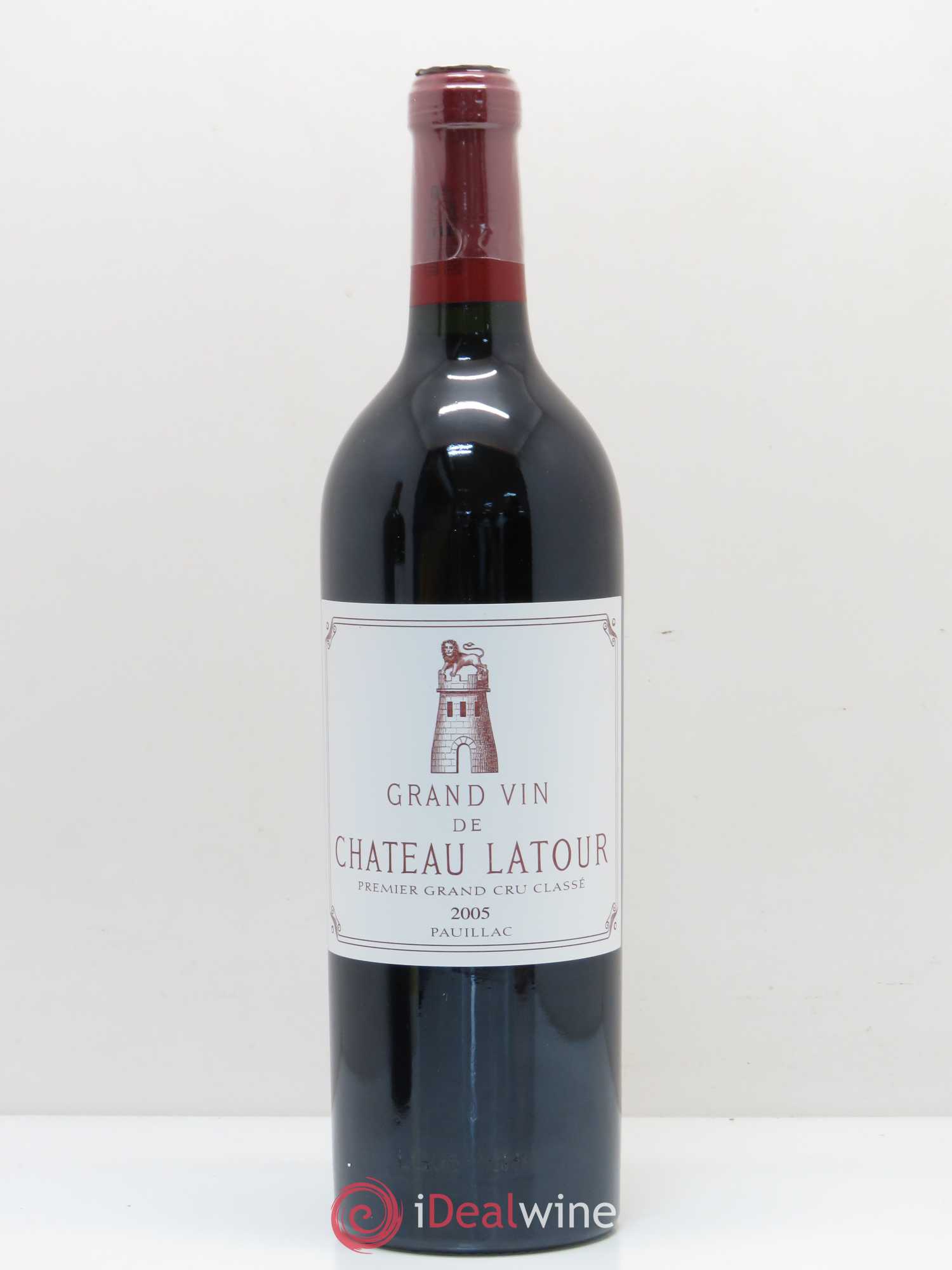 Château Latour 1er Grand Cru Classé 2005 - Lot de 1 bouteille - 0