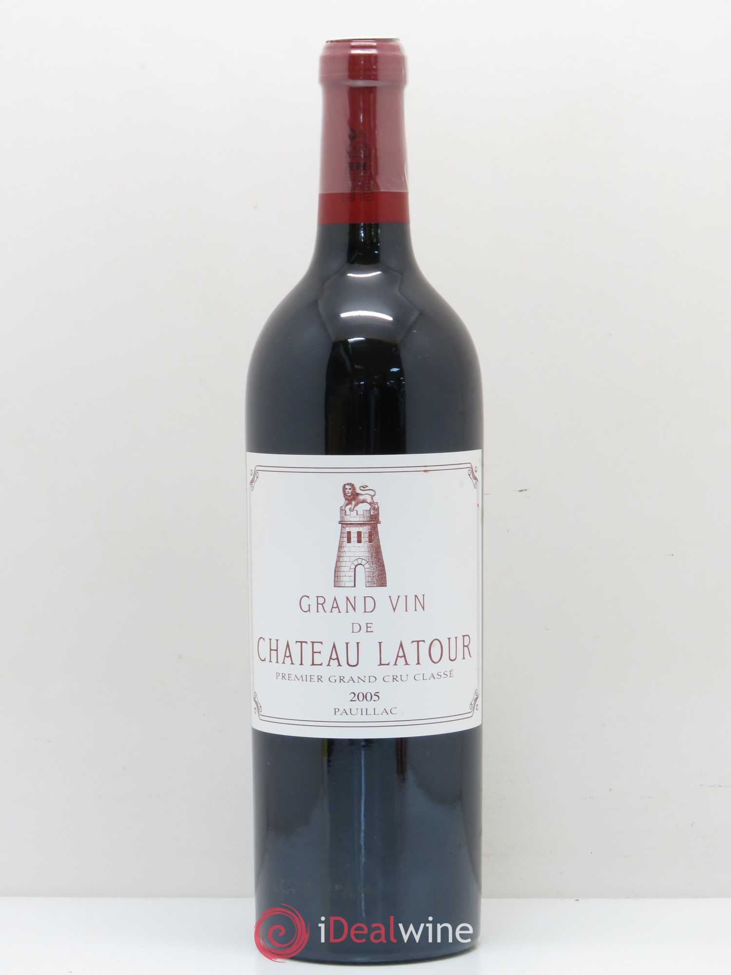 Château Latour 1er Grand Cru Classé 2005 - Lot de 1 bouteille - 0