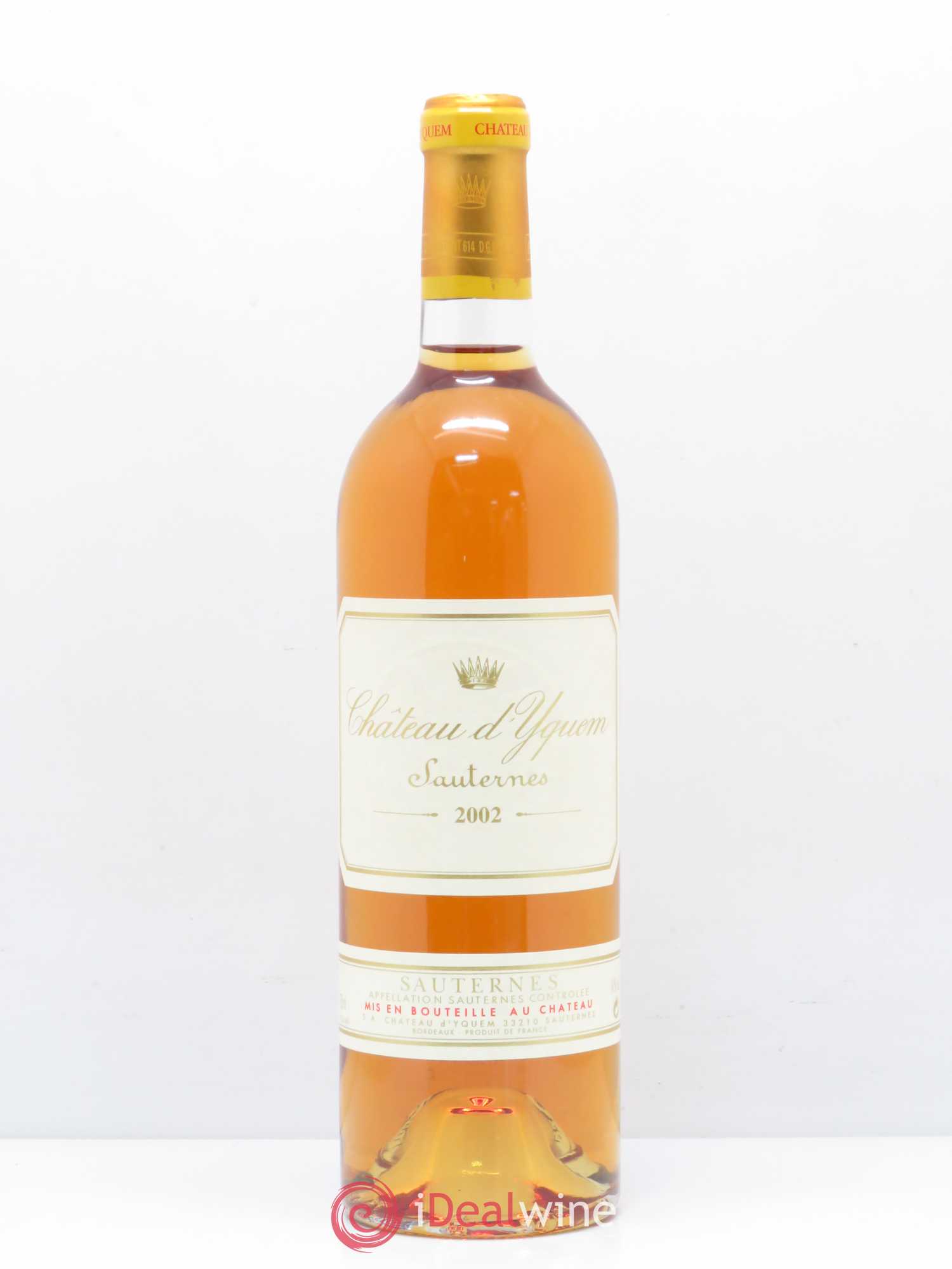 Château d' Yquem 1er Cru Classé Supérieur 2002 - Lotto di 1 bottiglia - 0