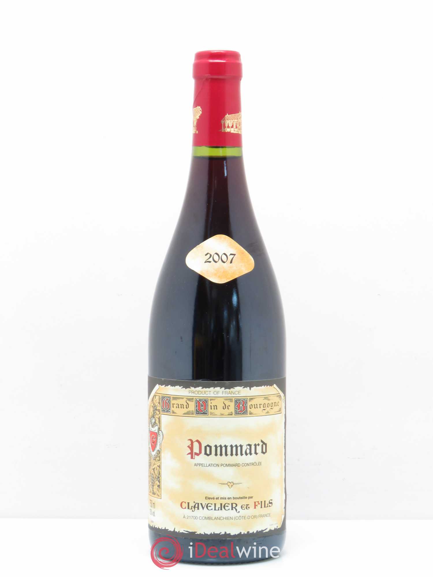 Pommard Domaine Clavelier et fils 2007 - Posten von 1 Flasche - 0