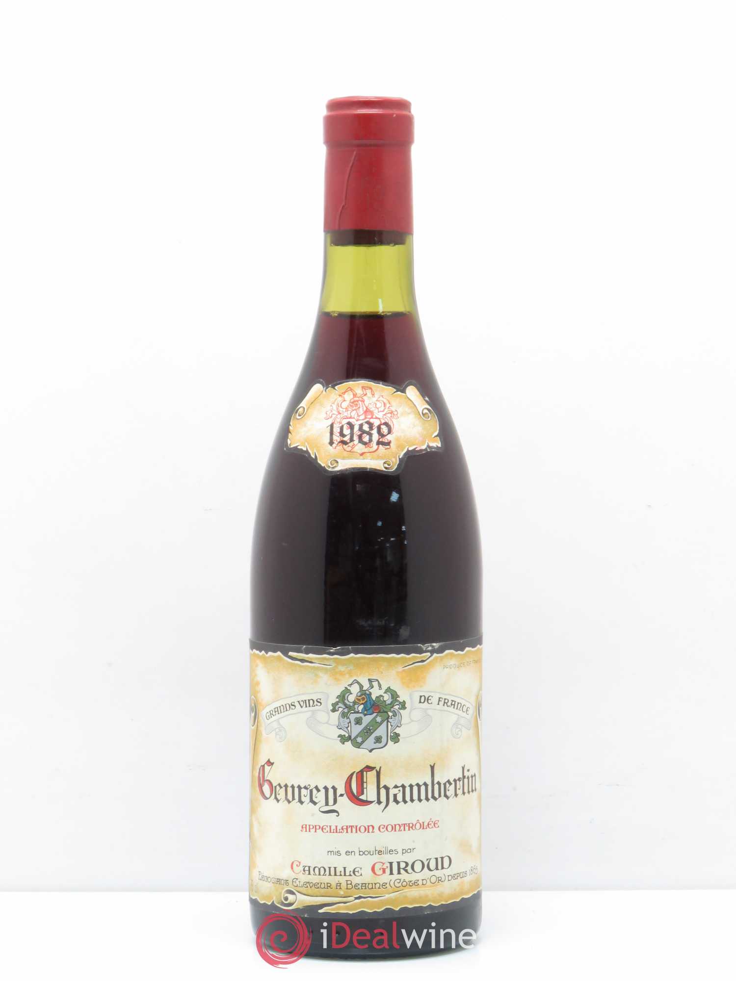 Gevrey-Chambertin Domaine Camille Giroud 1982 - Posten von 1 Flasche - 0