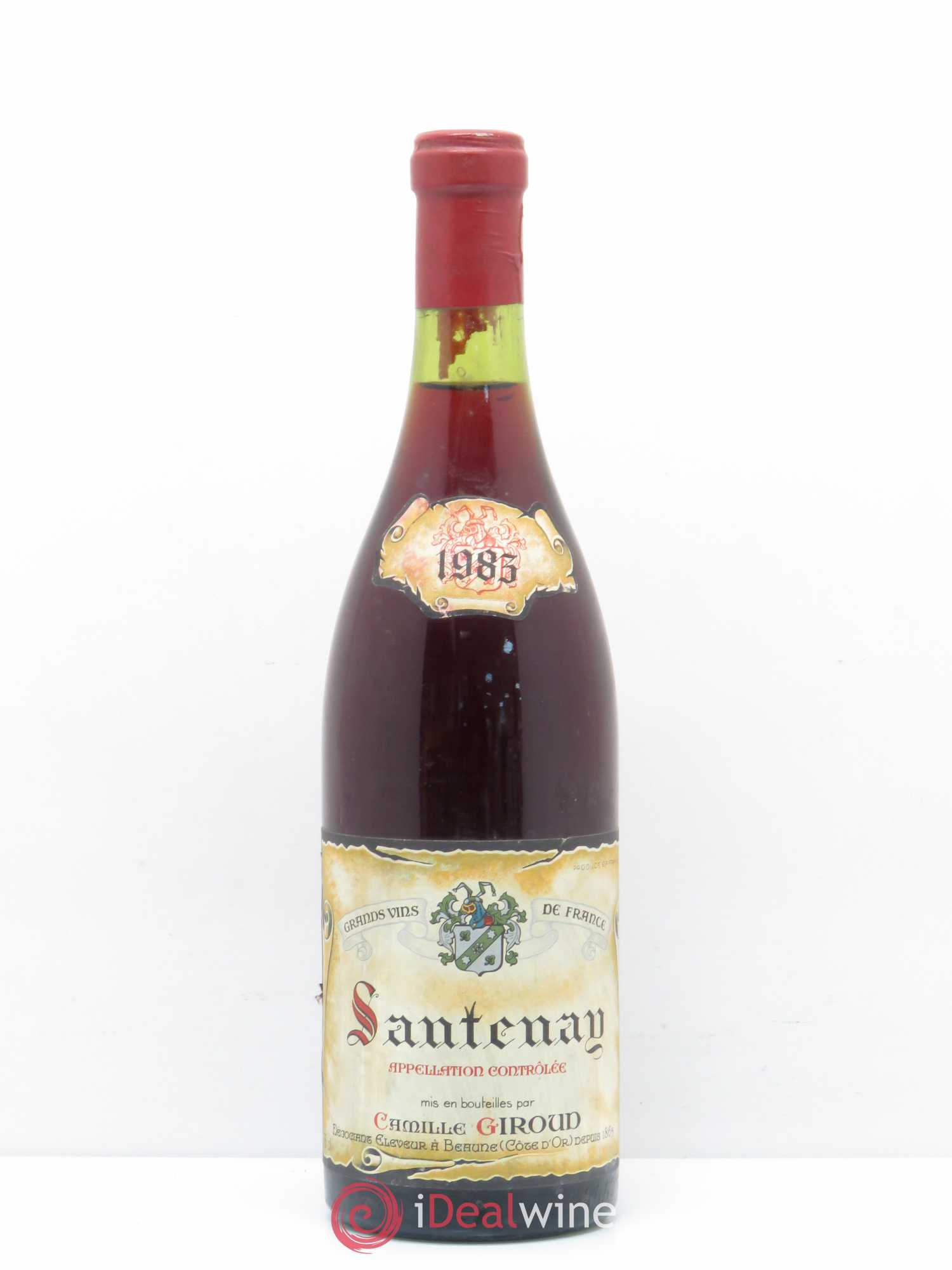 Santenay Domaine Camille Giroud 1983 - Posten von 1 Flasche - 0