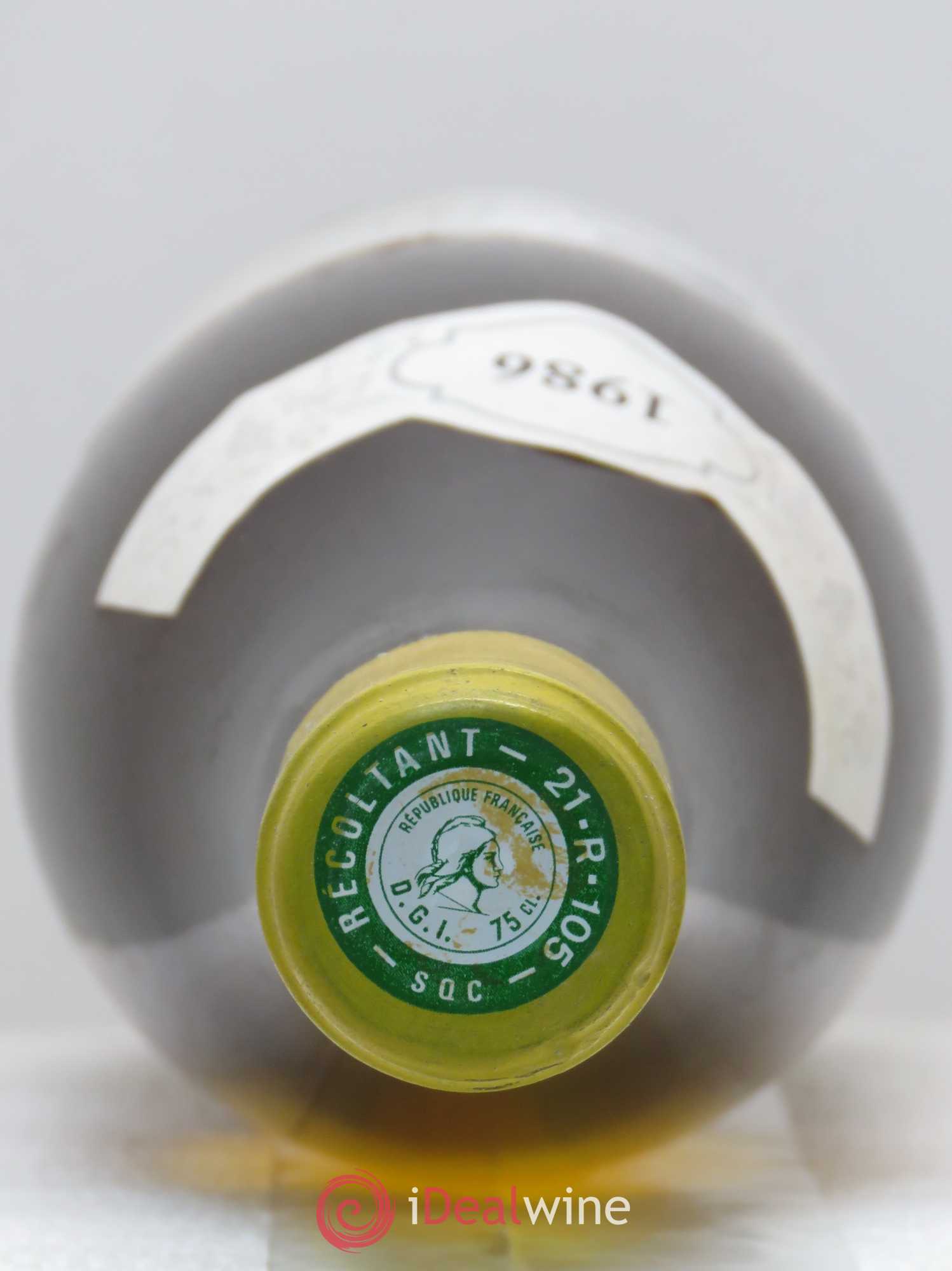 Montrachet Grand Cru Ramonet (Domaine) 1986 - Lot de 1 bouteille - 1