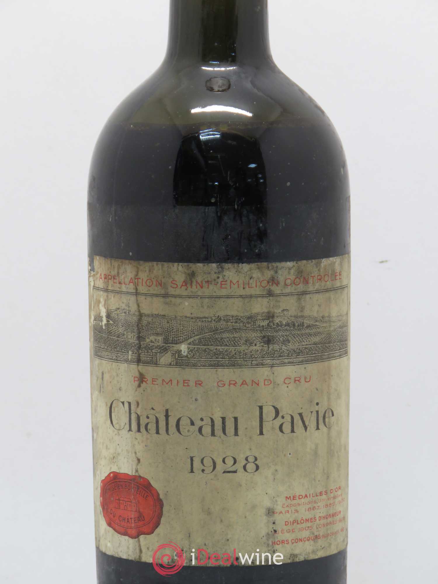 Château Pavie 1er Grand Cru Classé A 1928 - Lot de 1 bouteille - 1