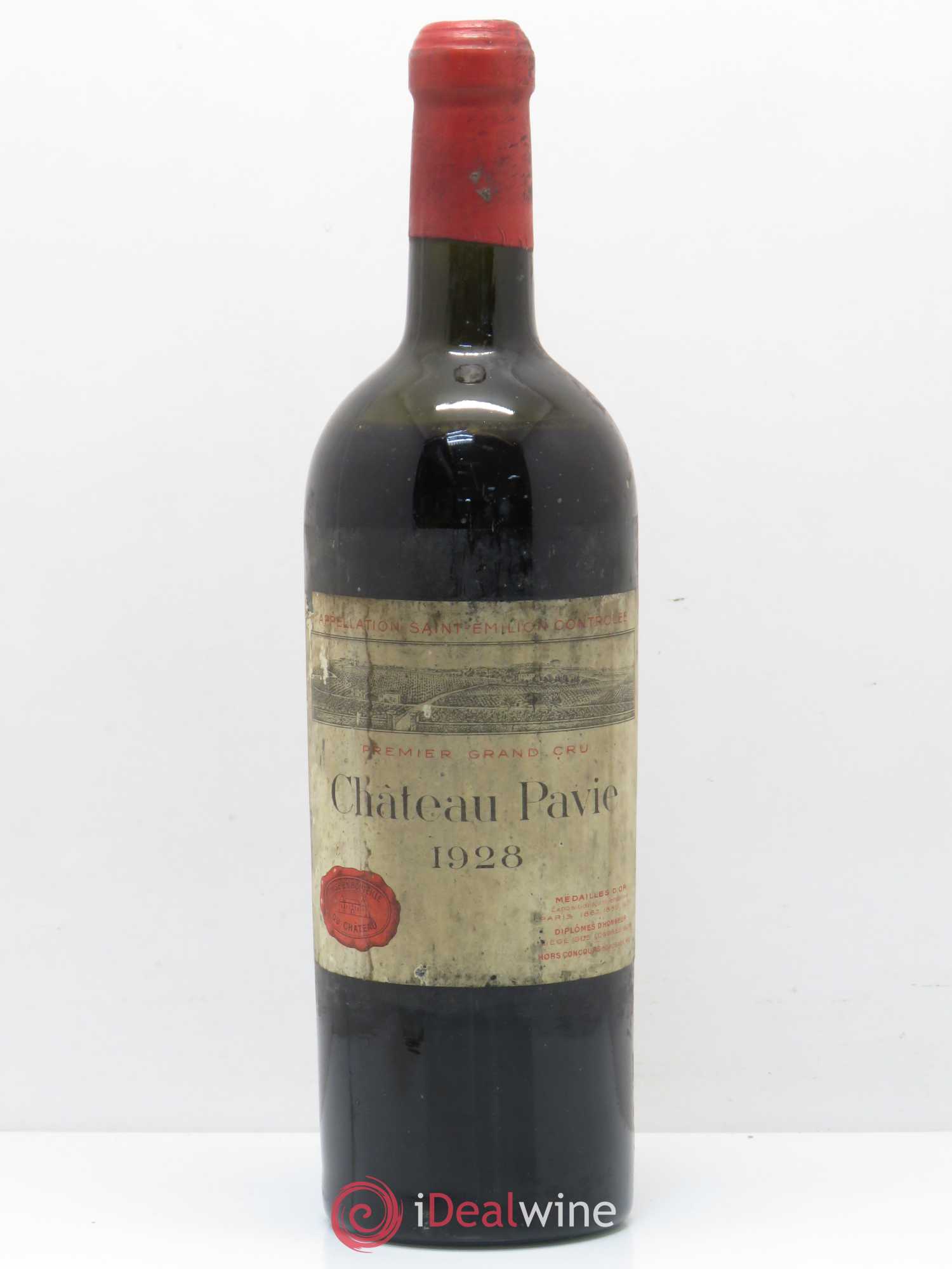 Château Pavie 1er Grand Cru Classé A 1928 - Lot de 1 bouteille - 0