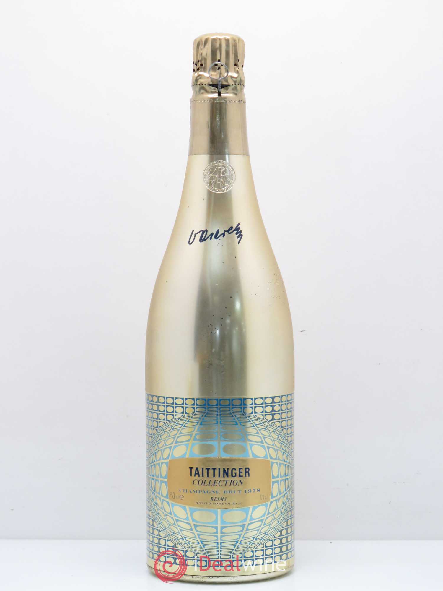 1978 - Collection Vasarely Taittinger 1978 - Lot de 1 bouteille - 0