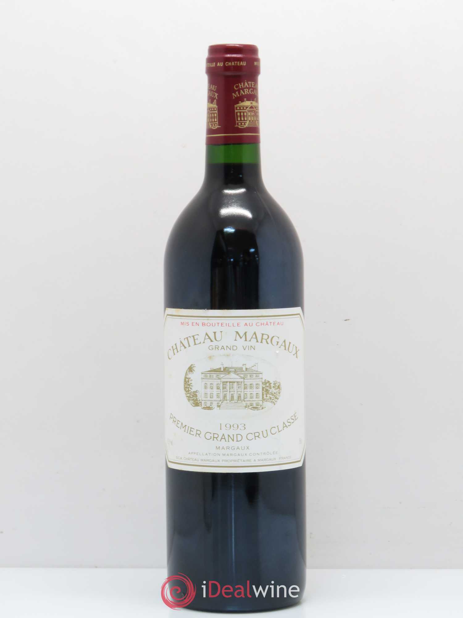 Château Margaux 1er Grand Cru Classé 1993 - Lot de 1 bouteille - 0