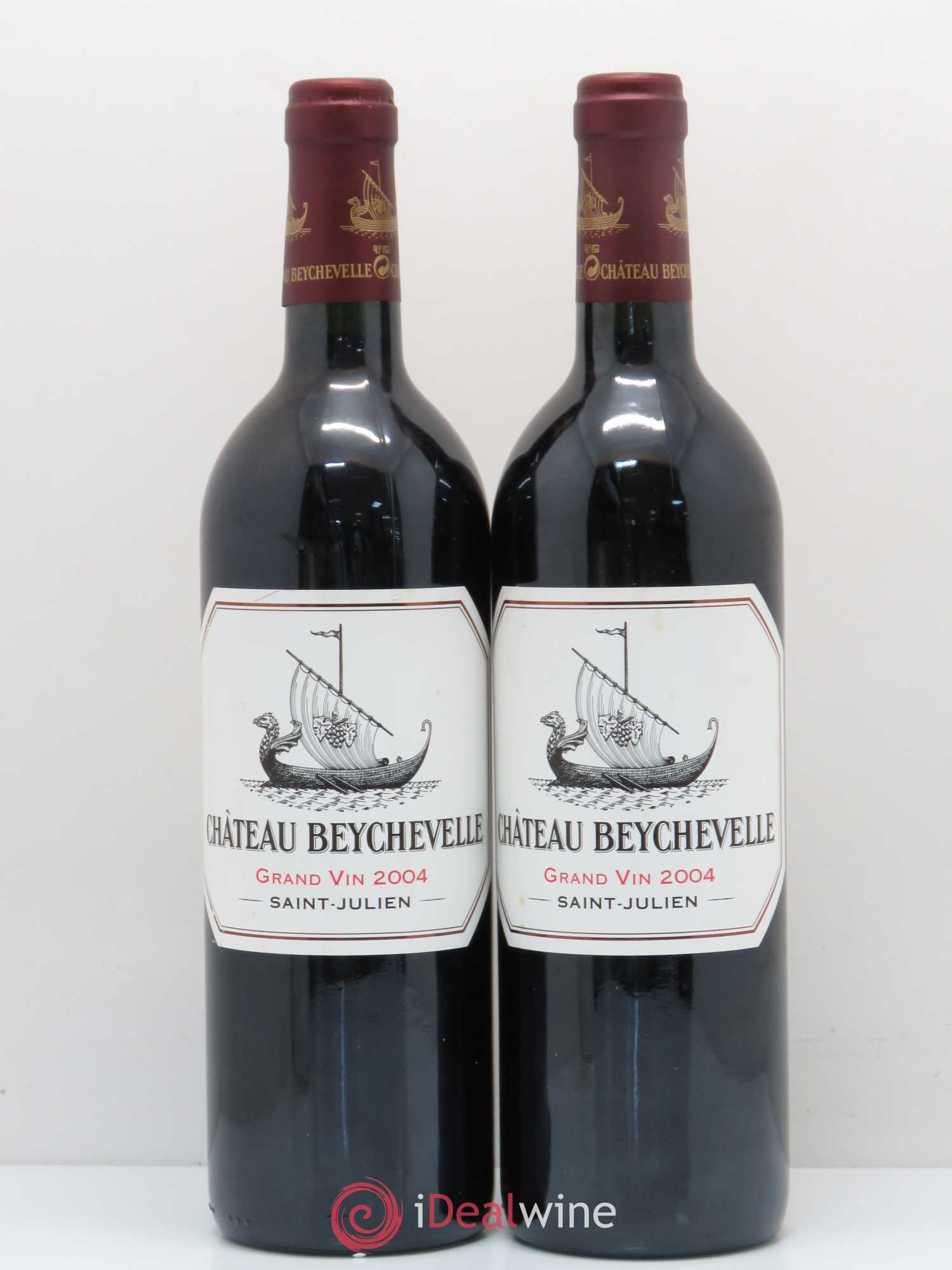 Château Beychevelle 4ème Grand Cru Classé 2004 - Lot de 2 bouteilles - 0