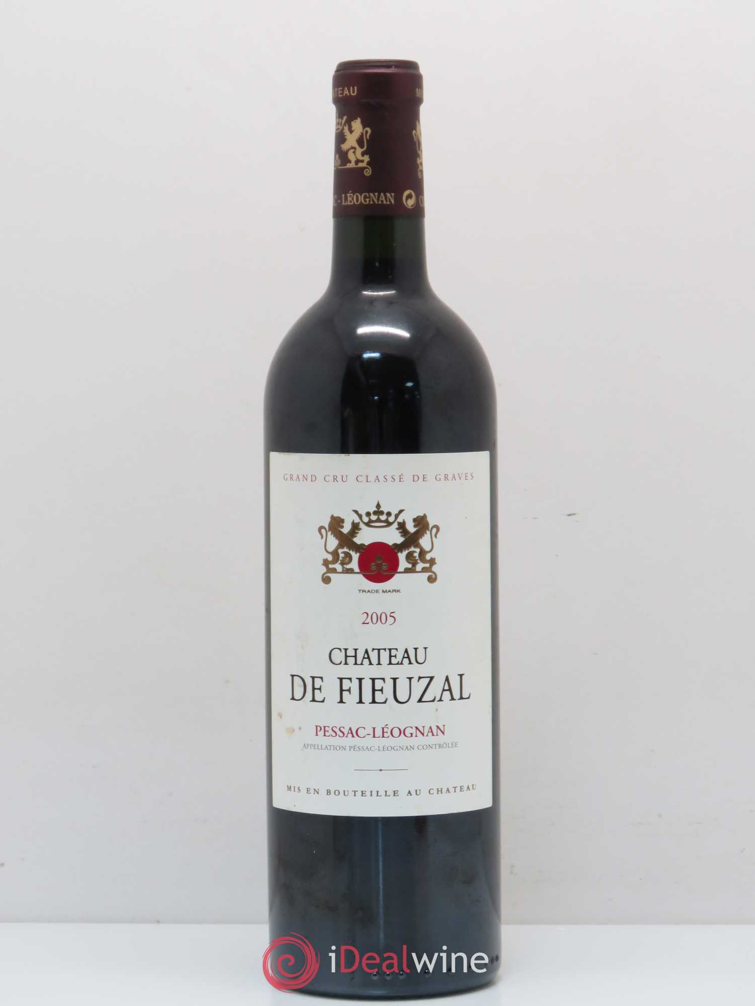 Château de Fieuzal Cru Classé de Graves 2005 - Lot de 1 bouteille - 0