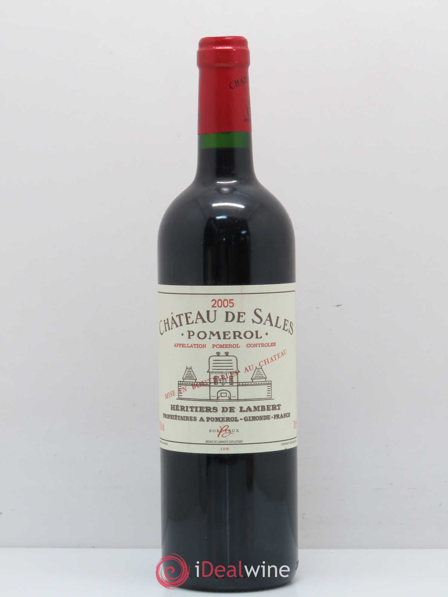 Château de Sales 2005 - Lot de 1 bouteille - 0