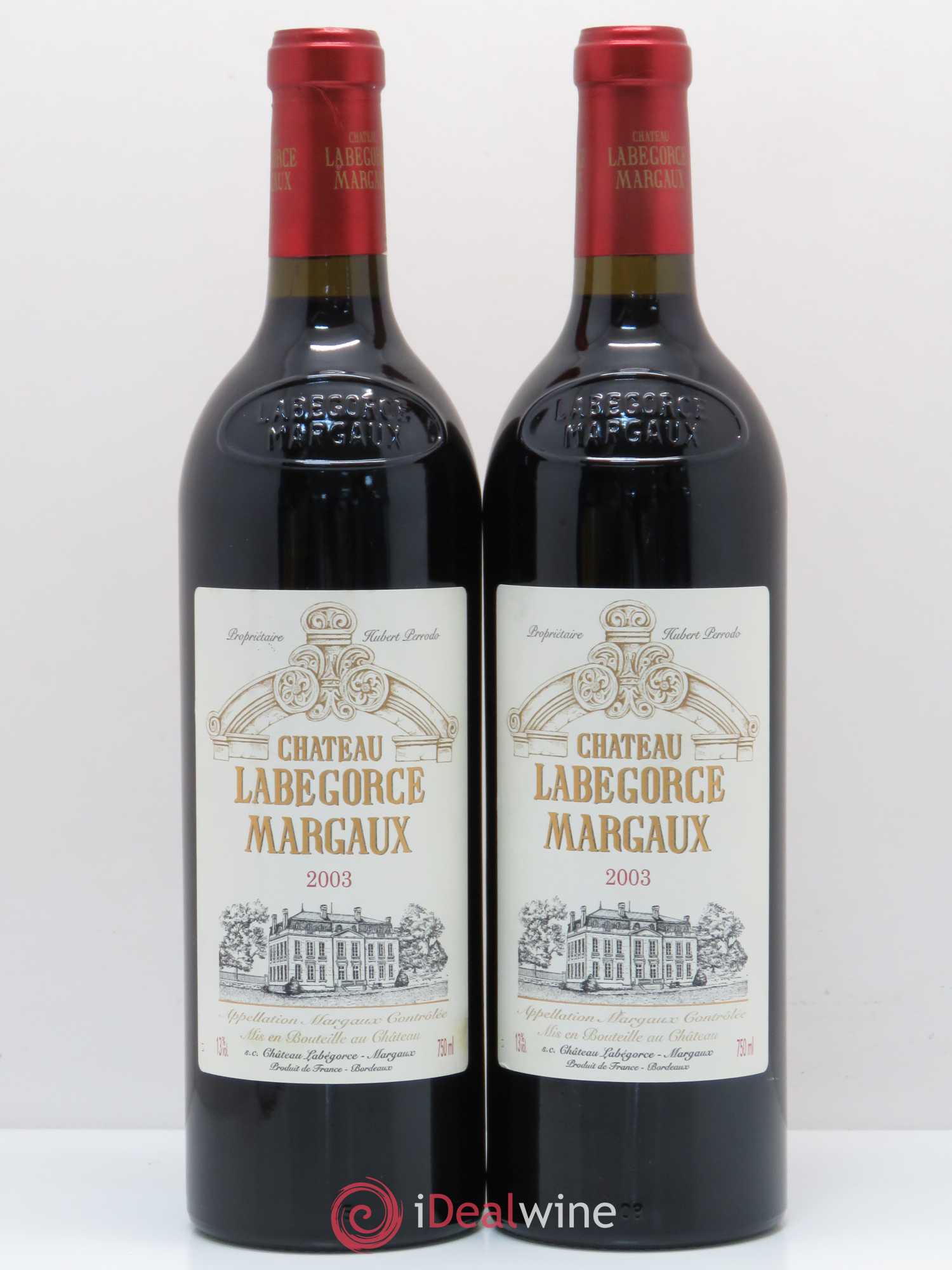 Château Labegorce Cru Bourgeois 2003 - Lot de 2 bouteilles - 0