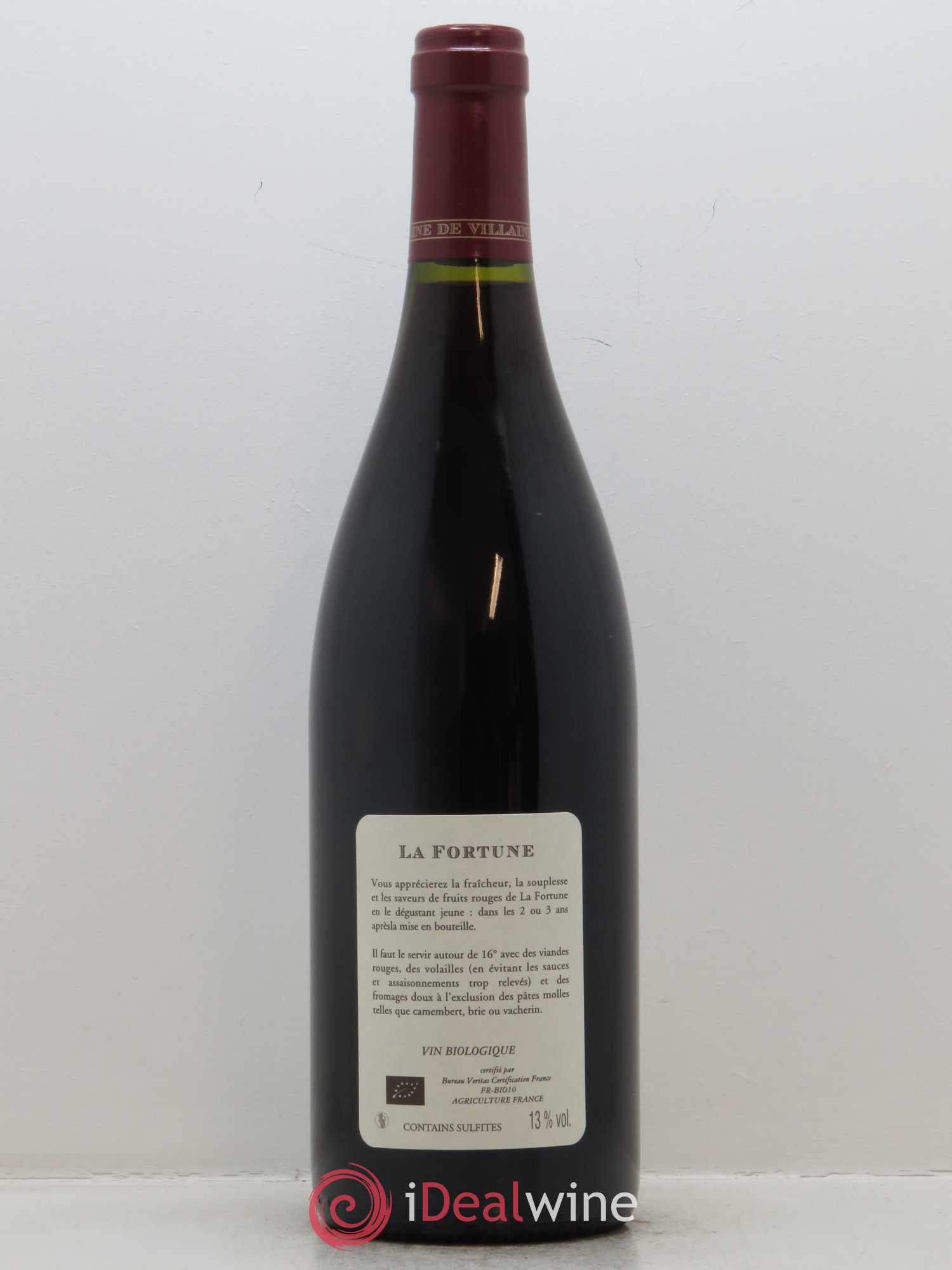 Bourgogne La Fortune Domaine de Villaine 2017 - Lot de 1 bouteille - 1