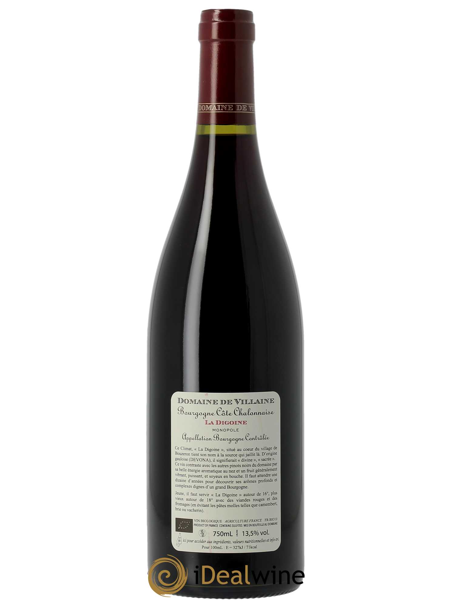 Bourgogne La Digoine Domaine de Villaine 2022 - Posten von 1 Flasche - 1