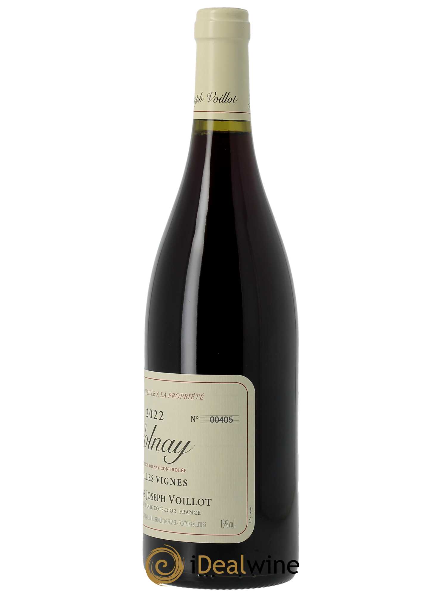 Volnay Vieilles vignes Joseph Voillot (Domaine) 2022 - Lot of 1 bottle - 1