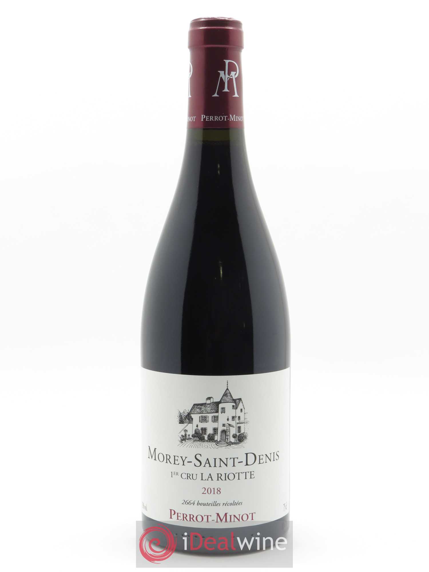 Morey-Saint-Denis 1er Cru La Riotte Vieilles Vignes Perrot-Minot 2018 - Lot de 1 bouteille - 0