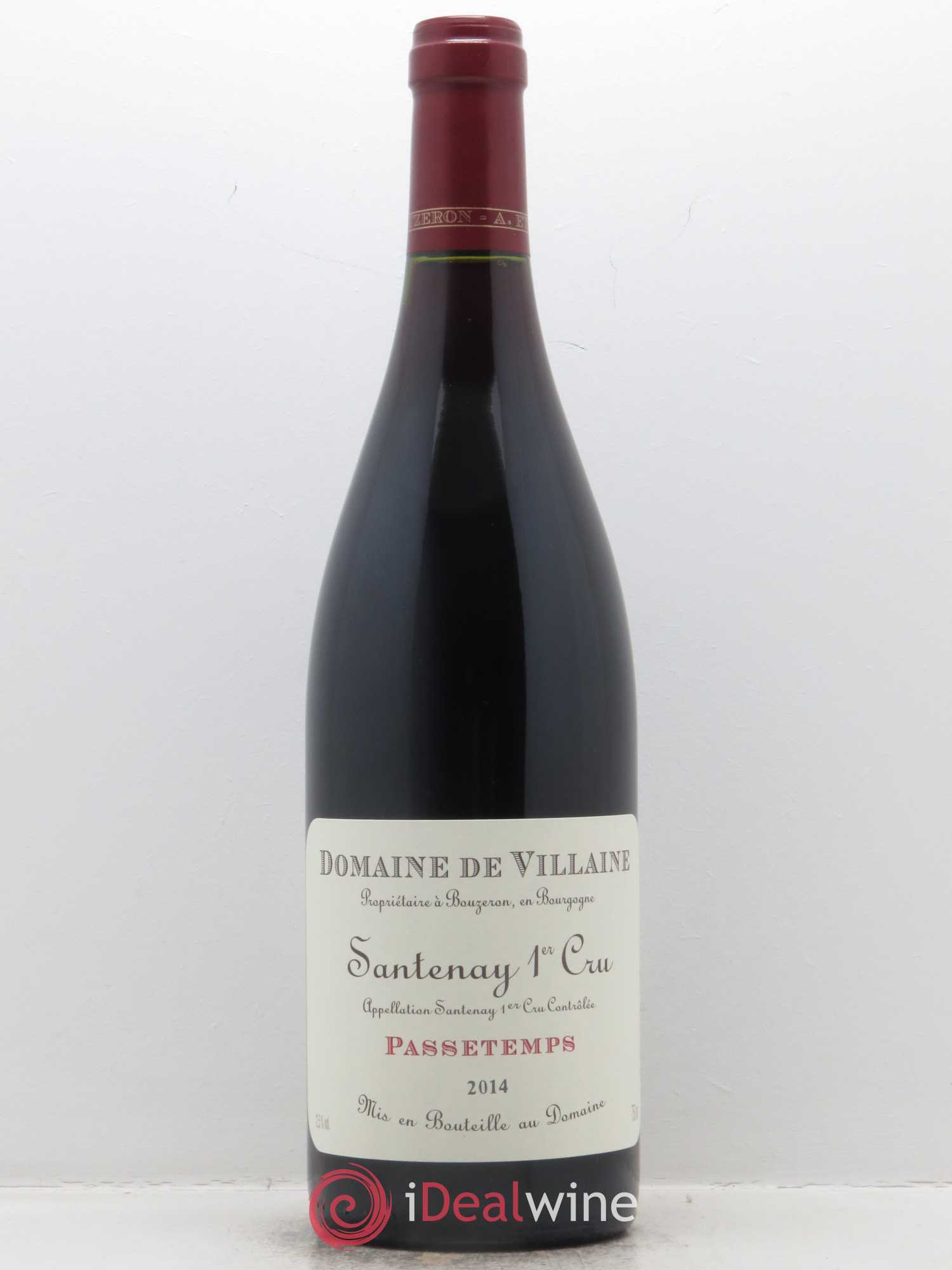 Santenay 1er Cru Passetemps Domaine de Villaine 2014 - Lot de 1 bouteille - 0