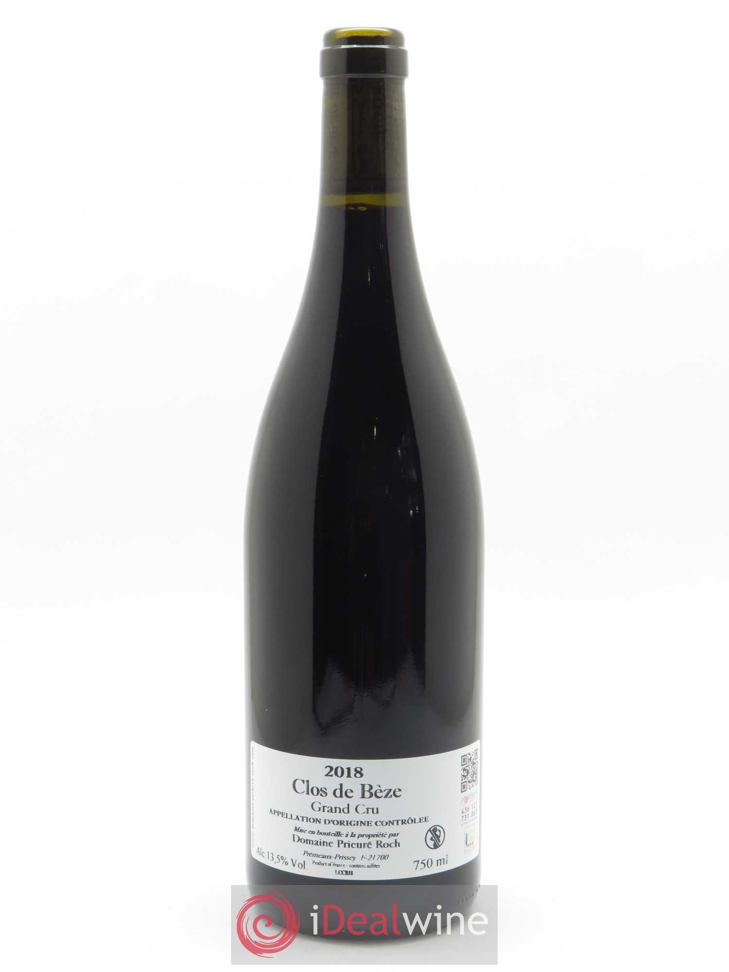 Chambertin Clos de Bèze Grand Cru Prieuré Roch 2018 - Lot de 1 bouteille - 1