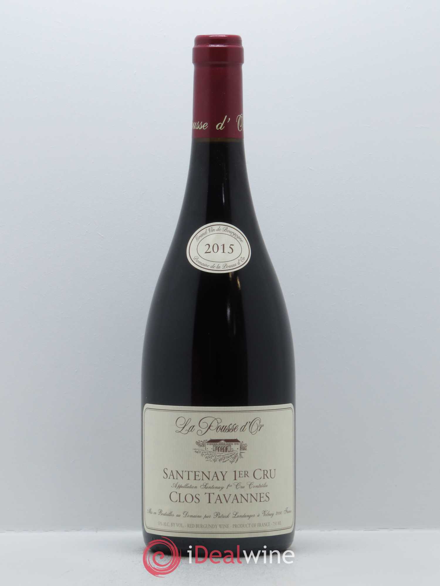 Santenay 1er Cru Clos Tavannes La Pousse d'Or (Domaine de) 2015 - Lot de 1 bouteille - 0