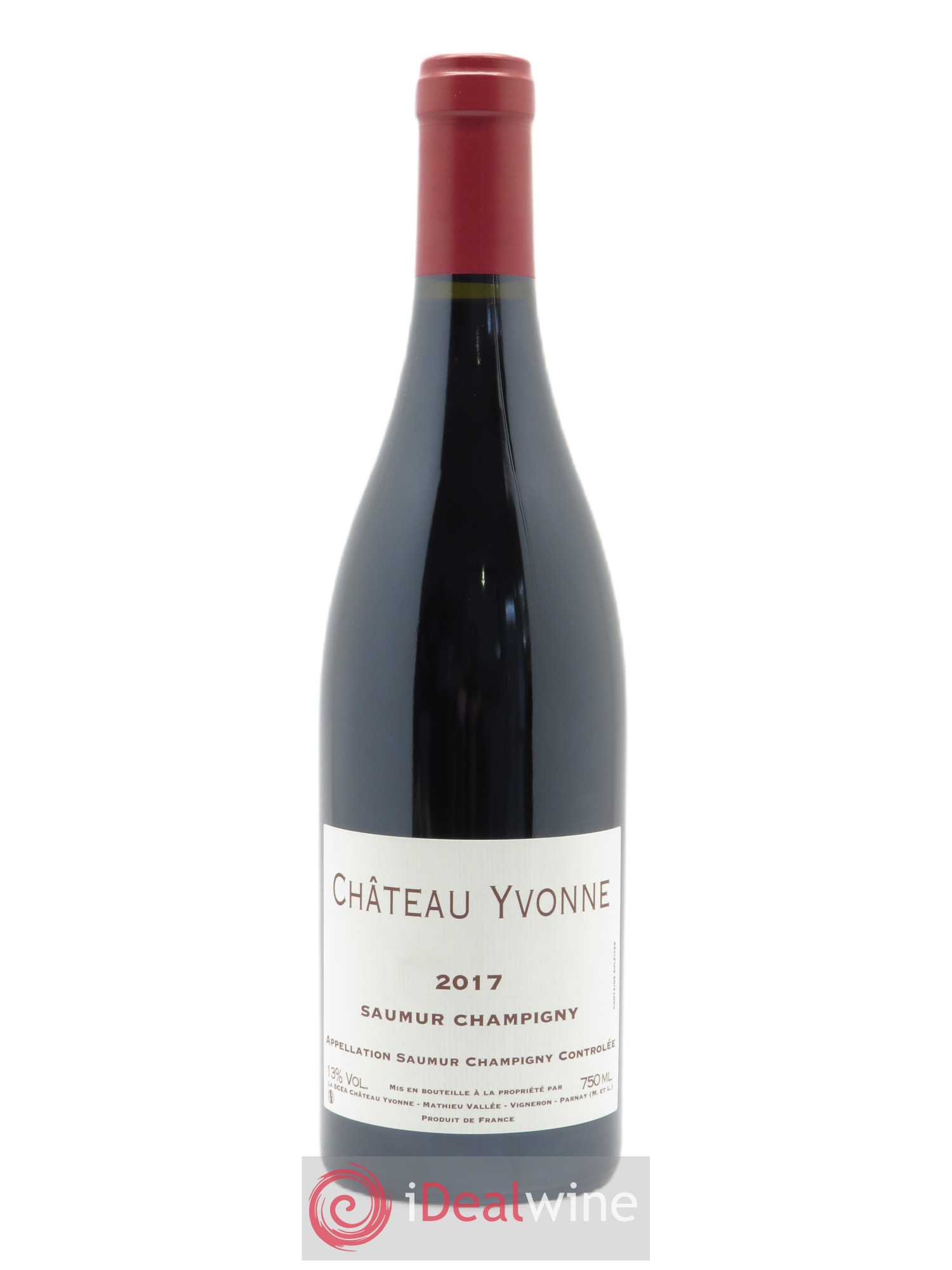 Saumur-Champigny Château Yvonne 2017 - Lot de 1 bouteille - 0