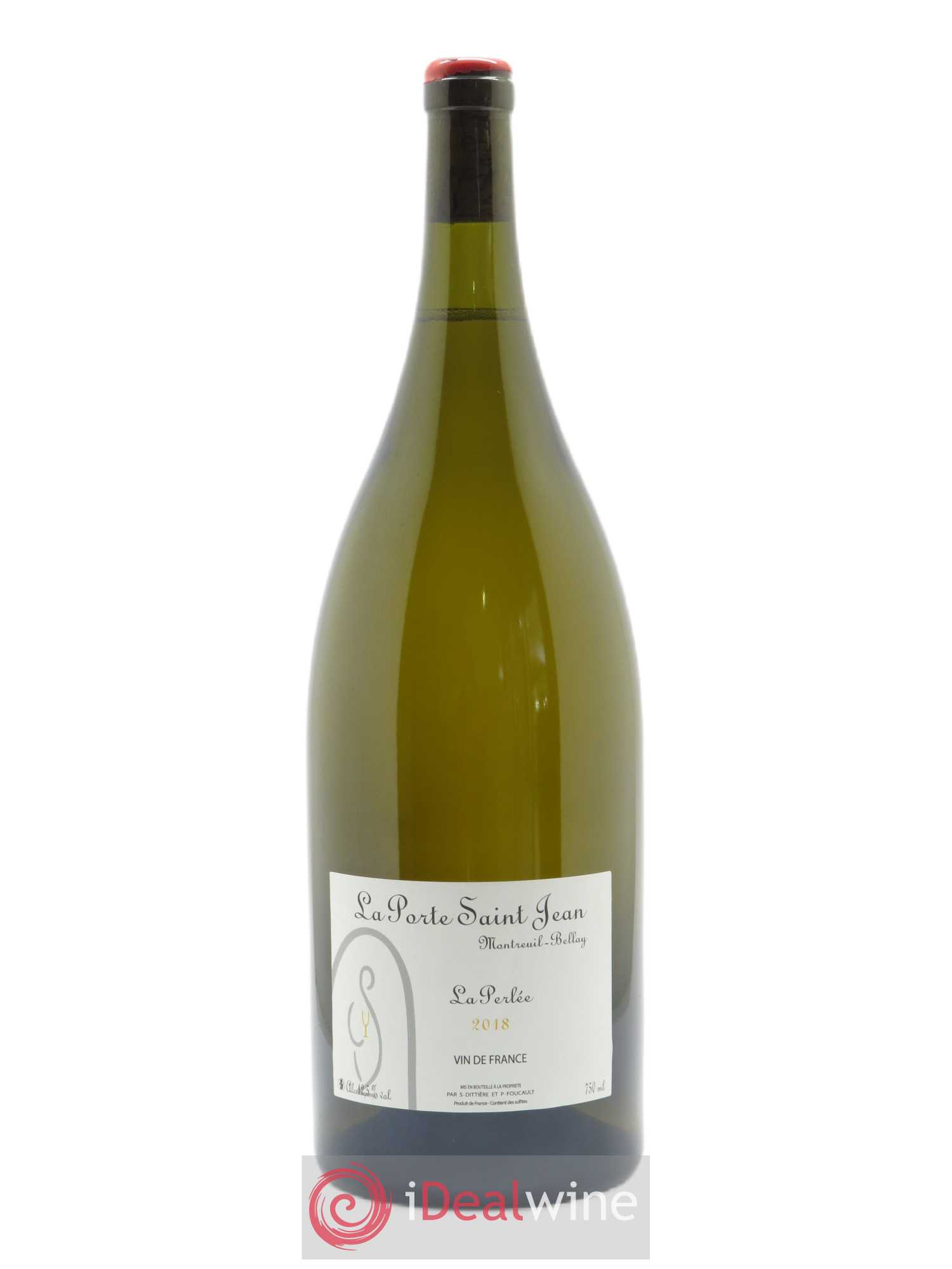 Vin de France La Perlée La Porte Saint Jean 2018 - Lot de 1 magnum - 0