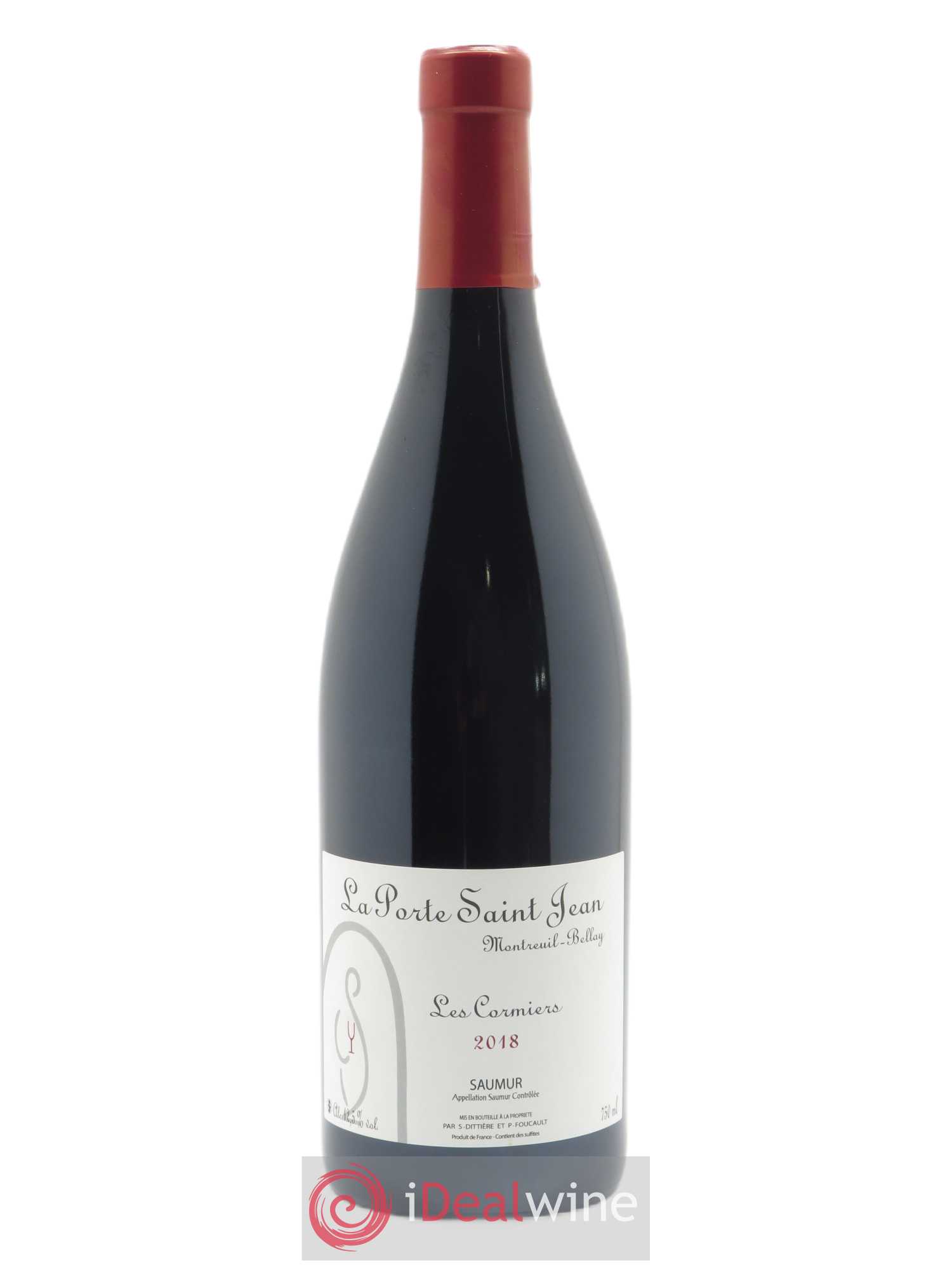 Saumur Les Cormiers La Porte Saint Jean 2018 - Lot de 1 bouteille - 0