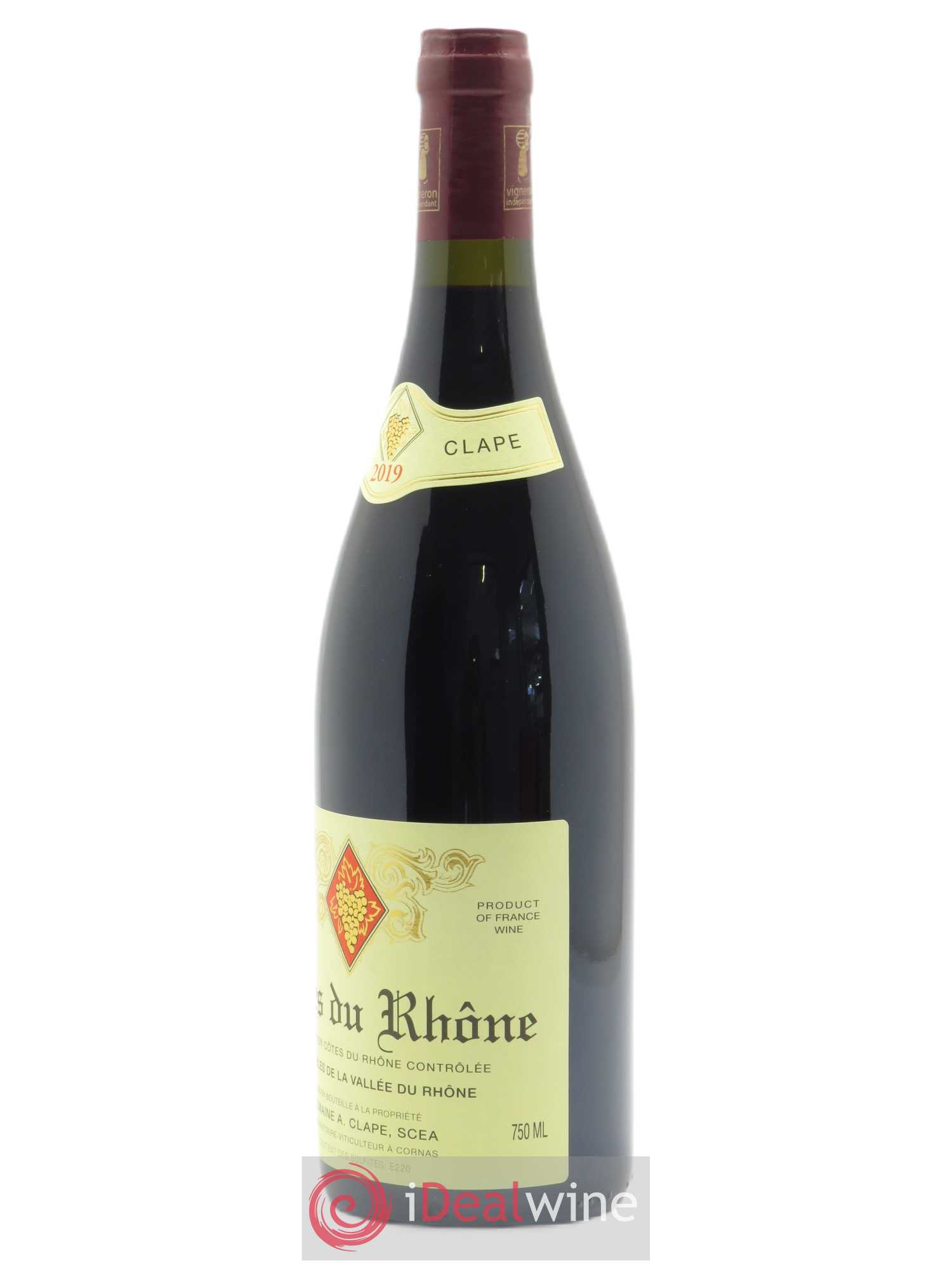 Côtes-du-Rhône Auguste Clape 2019 - Lot de 1 bouteille - 2