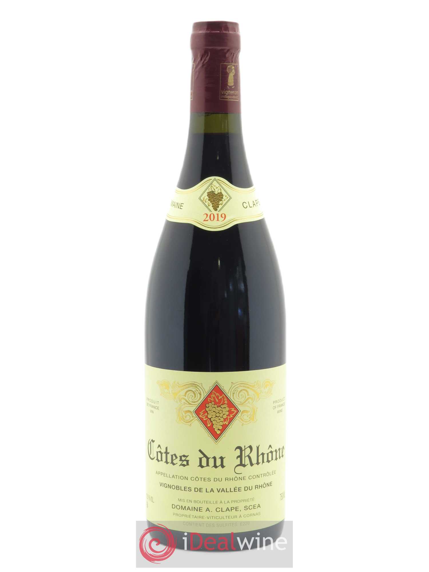Côtes-du-Rhône Auguste Clape 2019 - Lot de 1 bouteille - 0