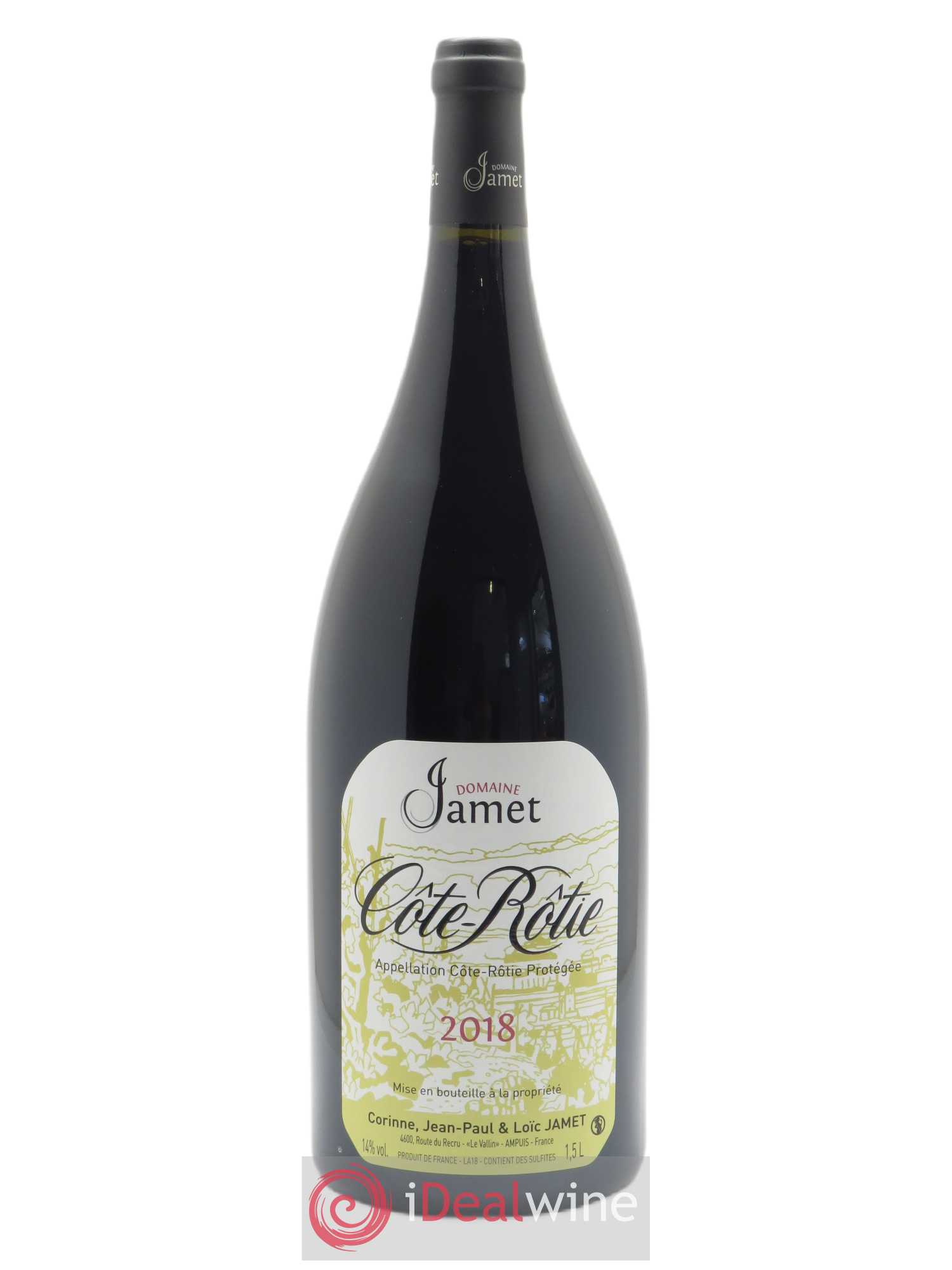 Côte-Rôtie Jamet (Domaine) 2018 - Lot de 1 magnum - 0