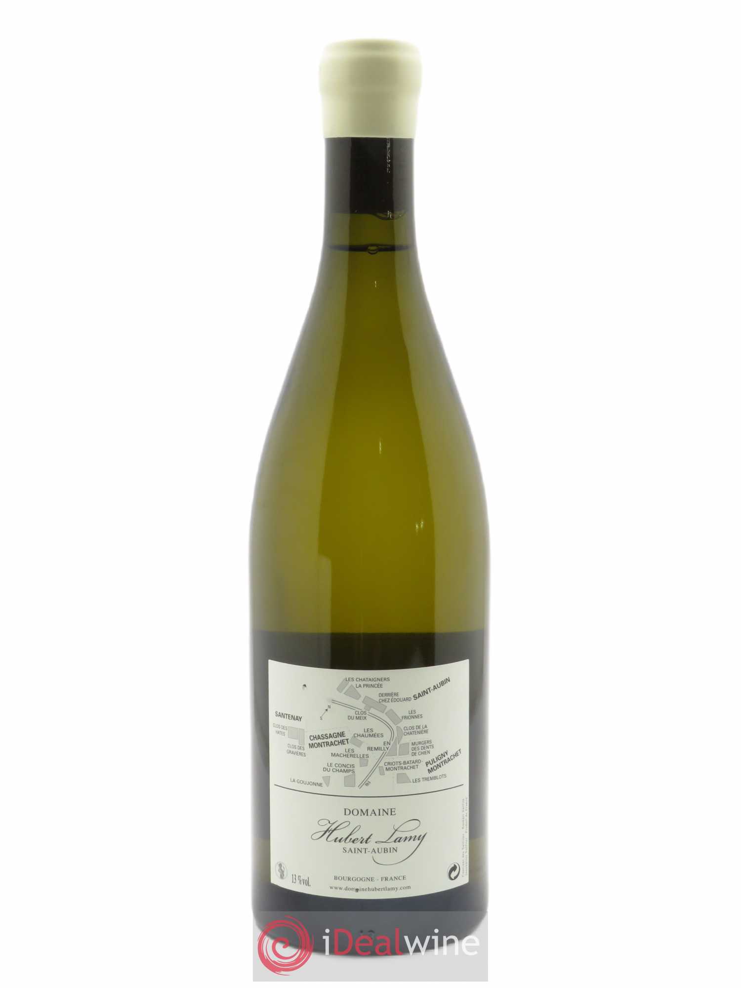 Chassagne-Montrachet 1er Cru Les Chaumées Hubert Lamy 2018 - Lot de 1 bouteille - 1