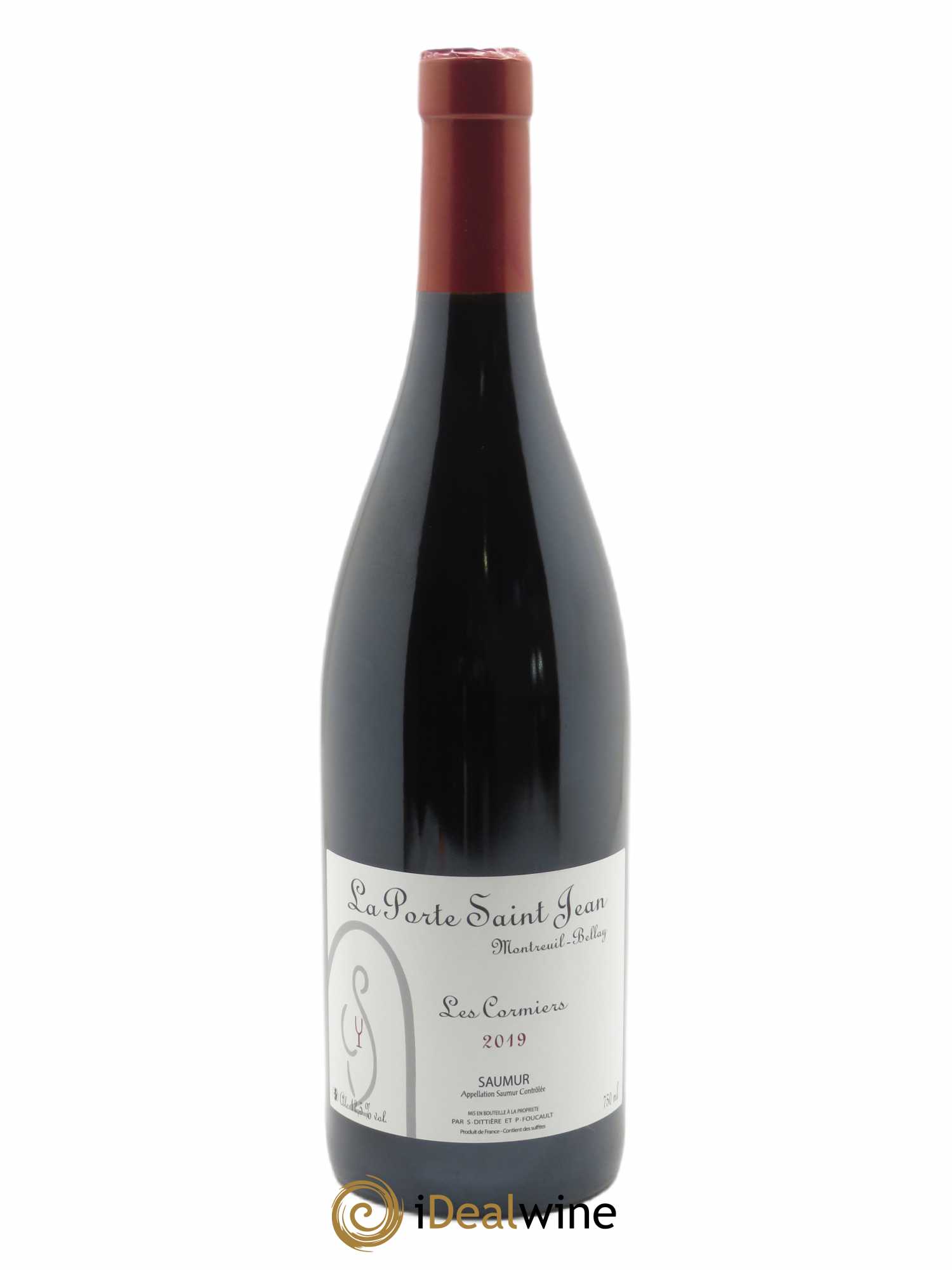 Saumur Les Cormiers La Porte Saint Jean 2019 - Lot de 1 bouteille - 0