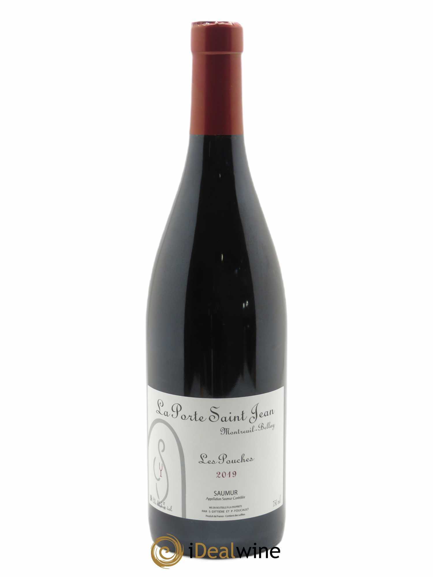 Saumur Les Pouches La Porte Saint Jean 2019 - Lot de 1 bouteille - 0