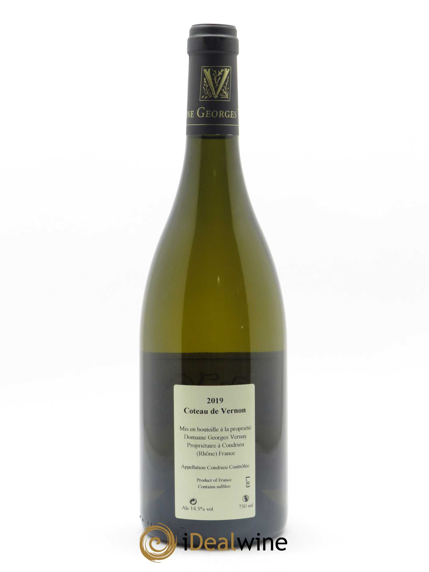 Condrieu Coteau de Vernon Georges Vernay 2019 - Lot de 1 bouteille - 1