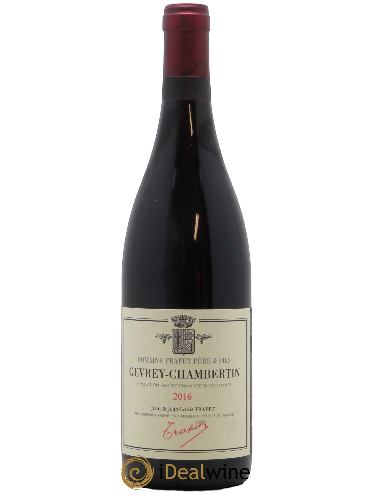 Gevrey-Chambertin Domaine Trapet 2016 - Lot de 1 bouteille - 0