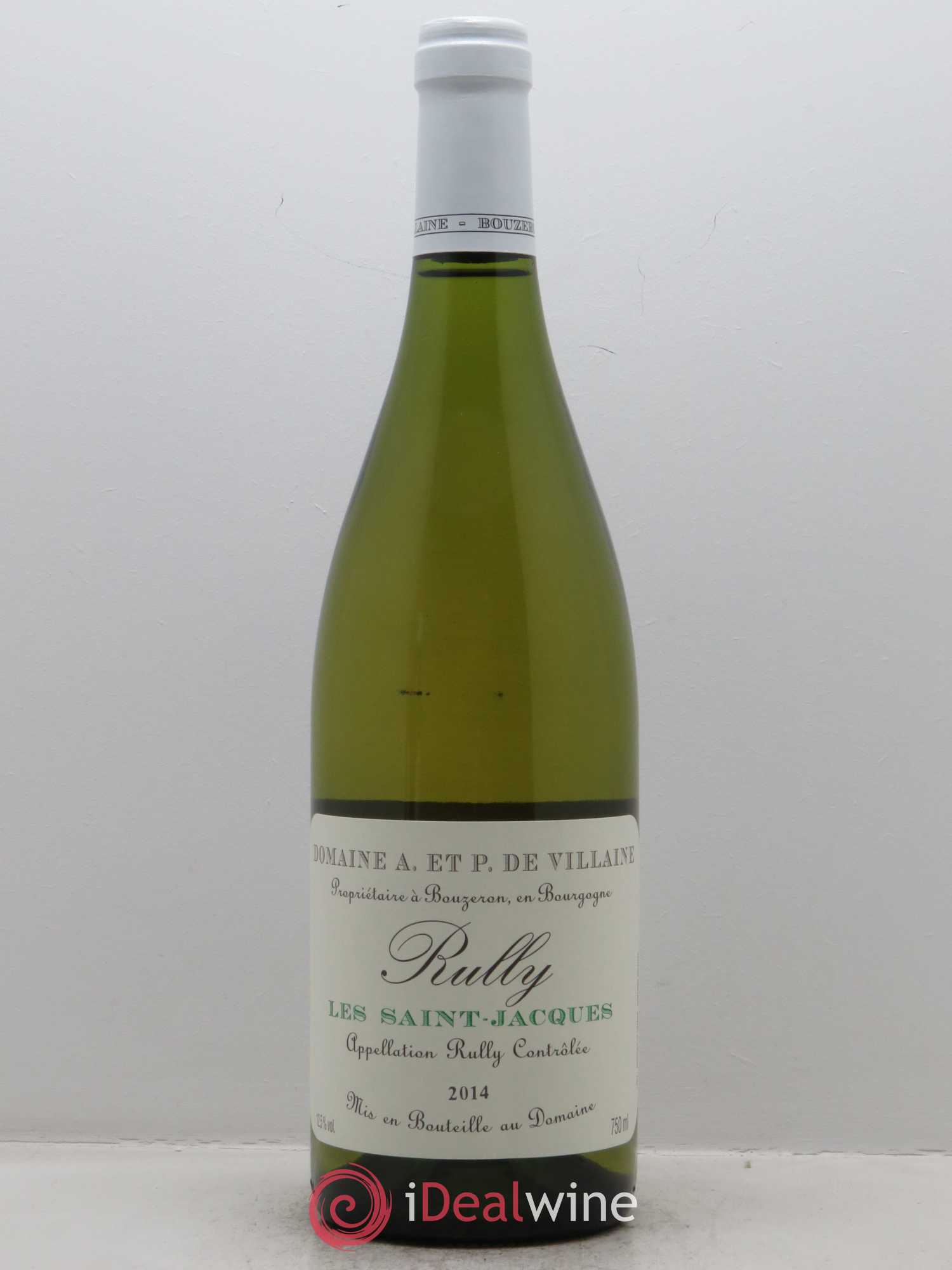 Rully Les Saint-Jacques Domaine de Villaine 2014 - Lot de 1 bouteille - 0