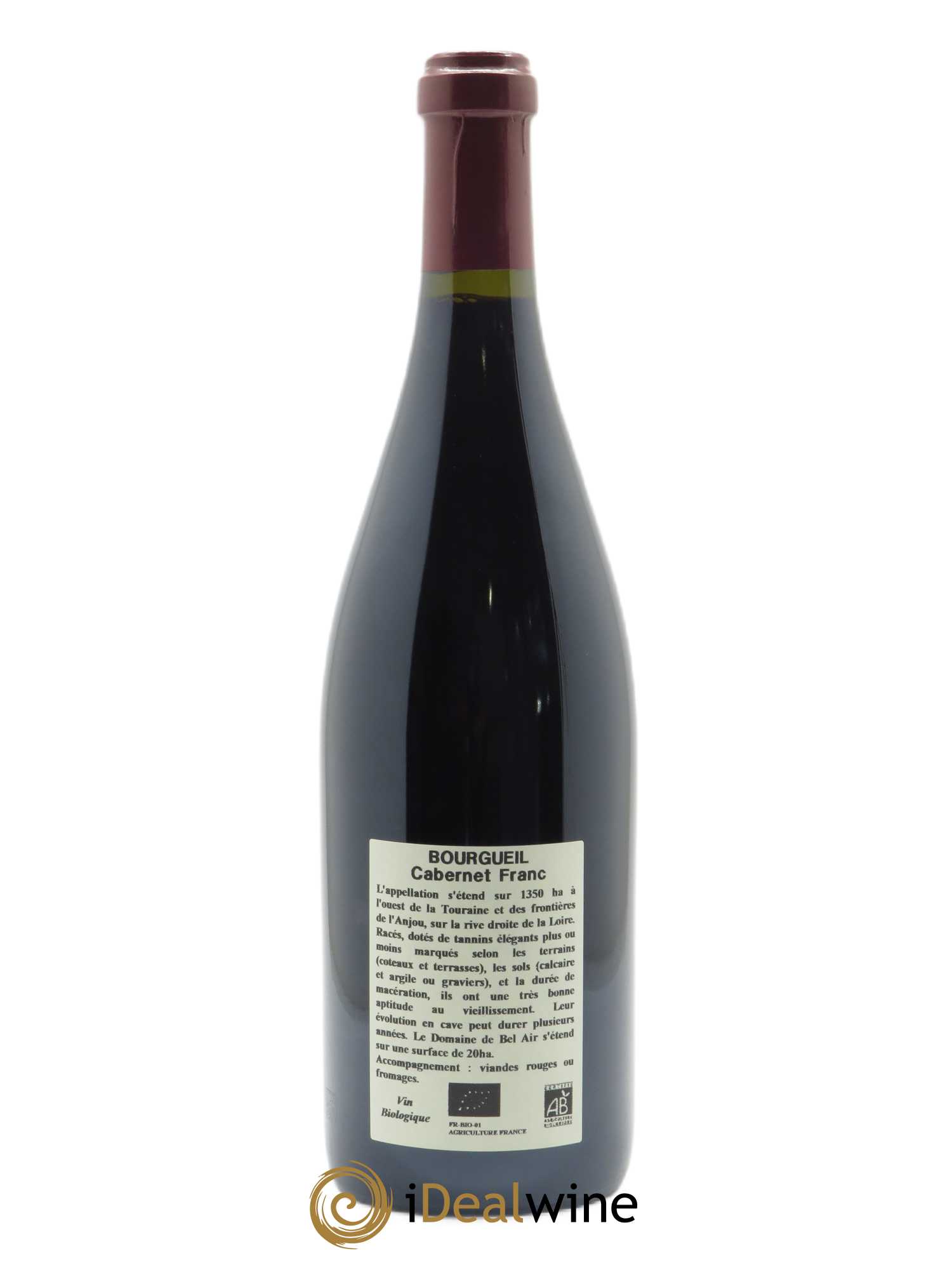 Bourgueil Grand Mont Domaine du Bel Air 2018 - Lot de 1 bouteille - 1
