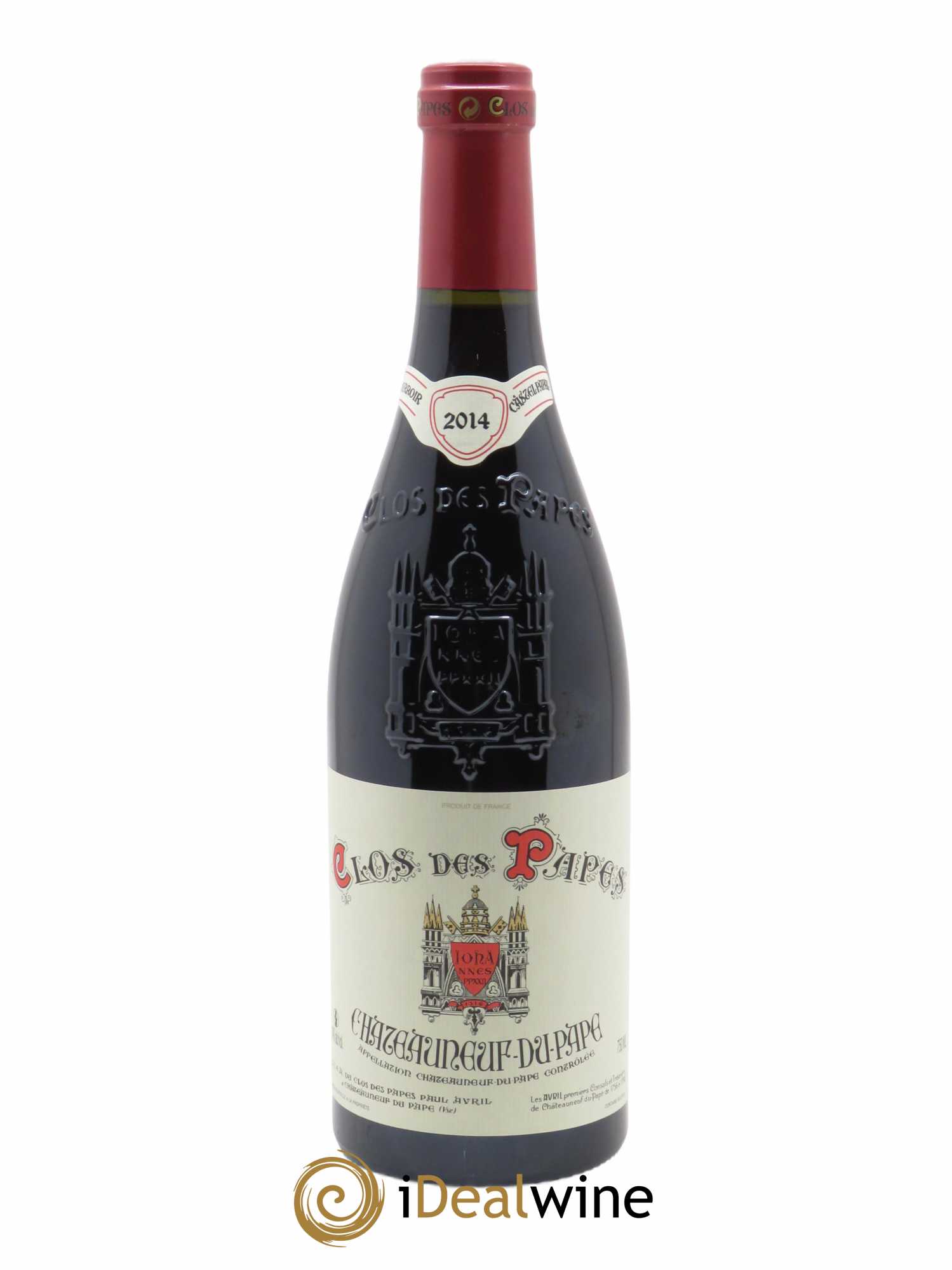 Châteauneuf-du-Pape Clos des Papes - Paul Avril 2014 - Lot de 1 bouteille - 0