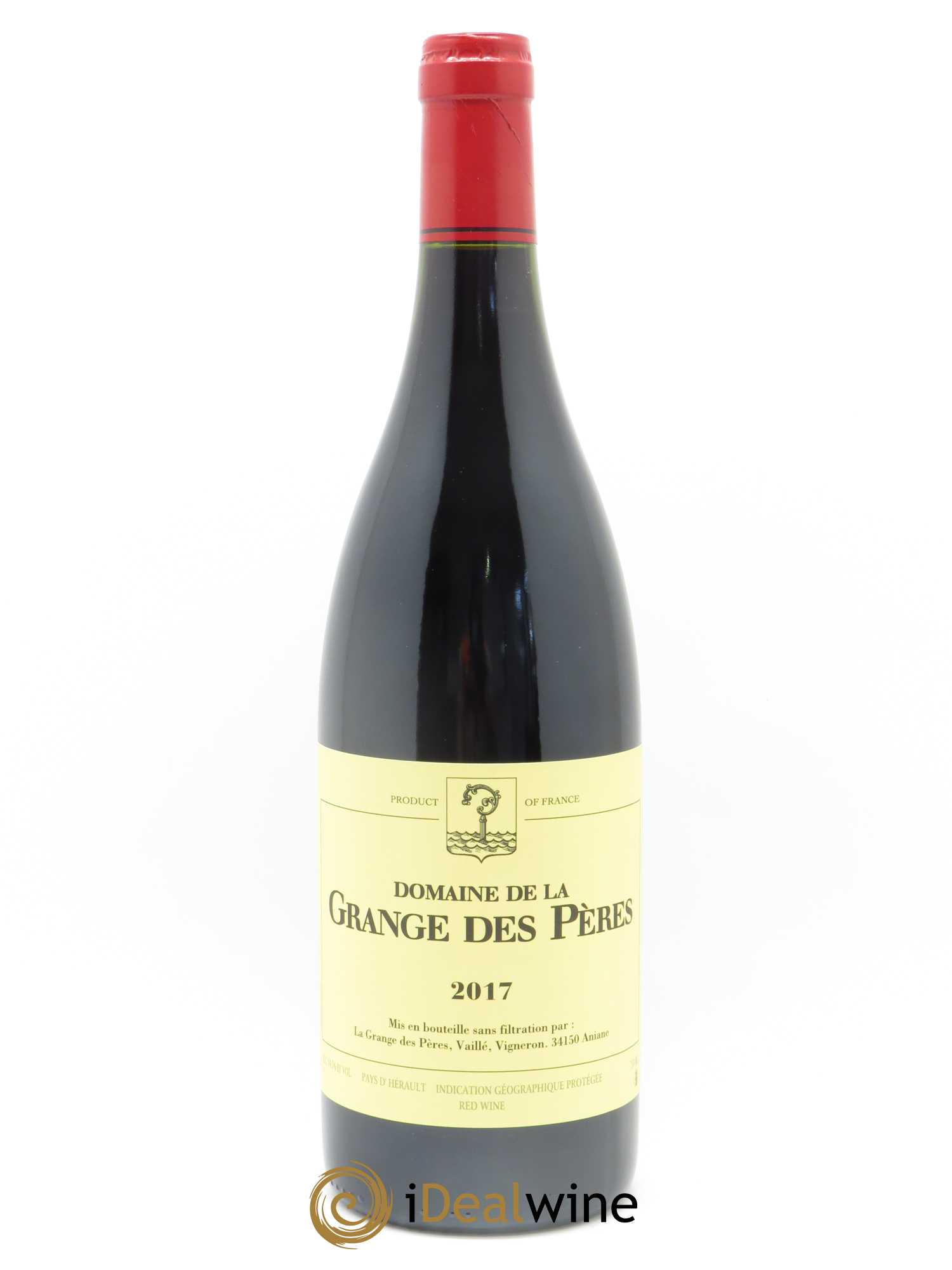 Pays d'Hérault Grange des Pères Laurent Vaillé 2017 - Lot de 1 bouteille - 0
