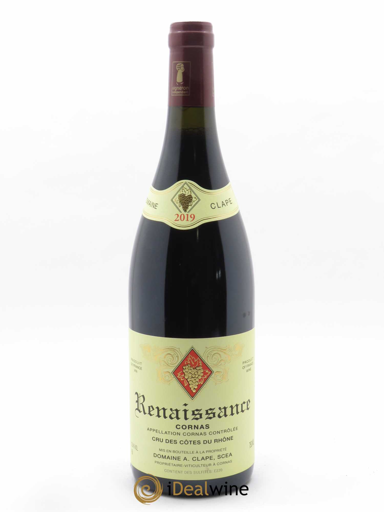 Cornas Renaissance Auguste Clape 2019 - Lot of 1 bottle - 0