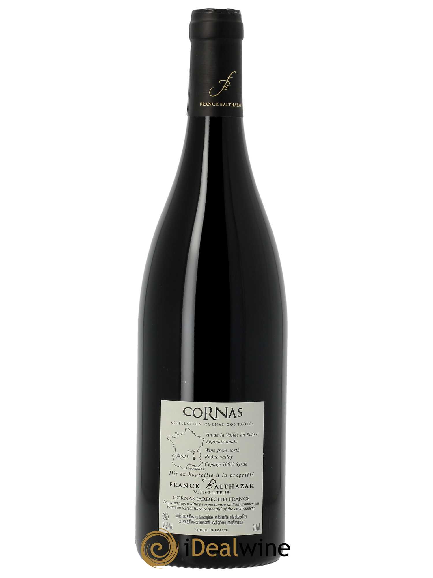 Cornas Juliette Franck Balthazar (Domaine) 2020 - Lot of 1 bottle - 1