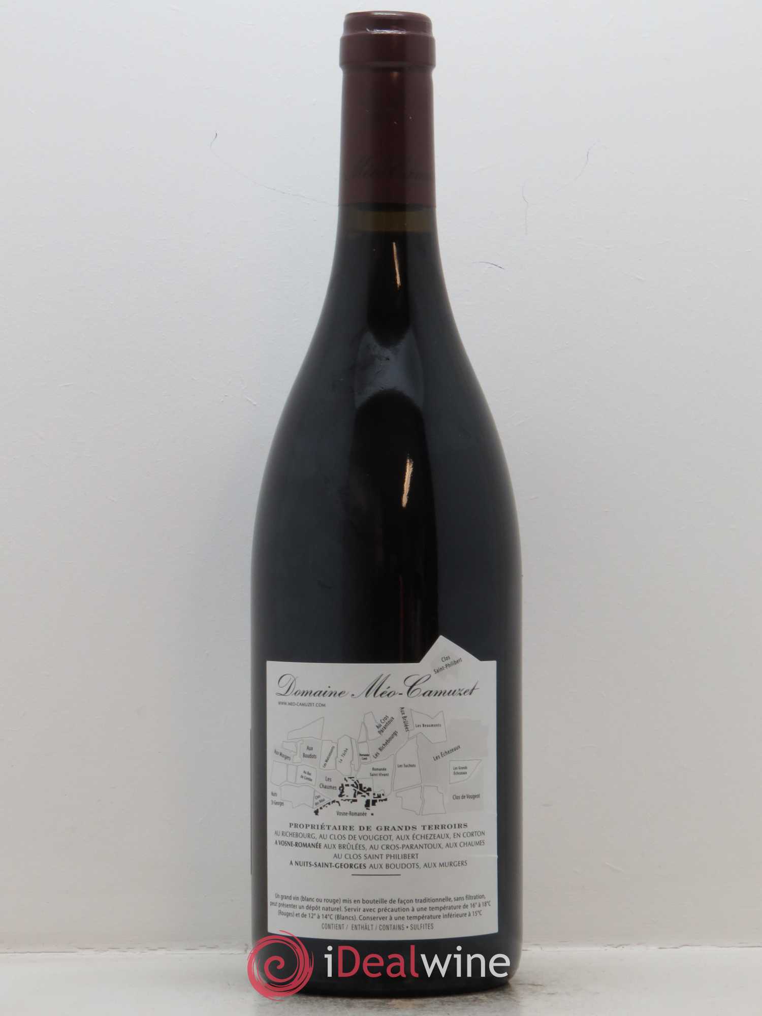 Corton Grand Cru Clos Rognet Méo-Camuzet (Domaine) 2016 - Lot de 1 bouteille - 1