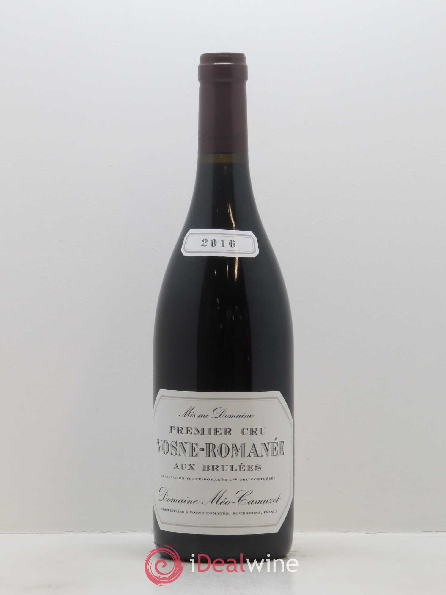 Vosne-Romanée 1er Cru Aux Brûlées Méo-Camuzet (Domaine) 2016 - Lot de 1 bouteille - 0