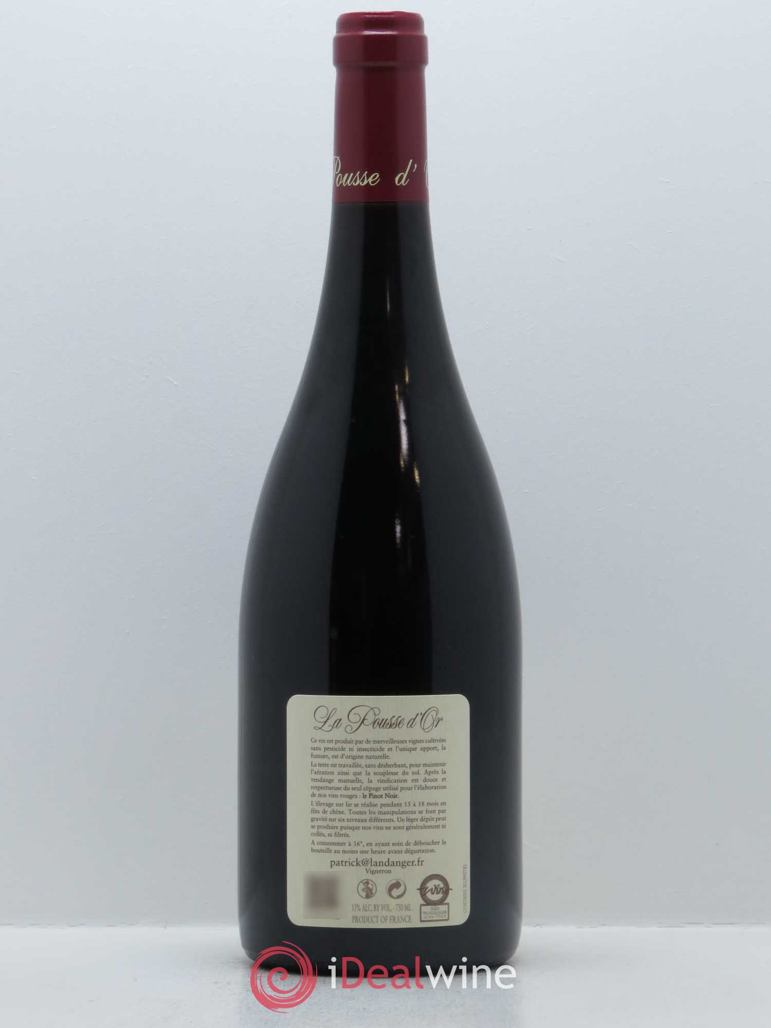 Corton Grand Cru Clos du Roi La Pousse d'Or (Domaine de) 2015 - Lot de 1 bouteille - 1