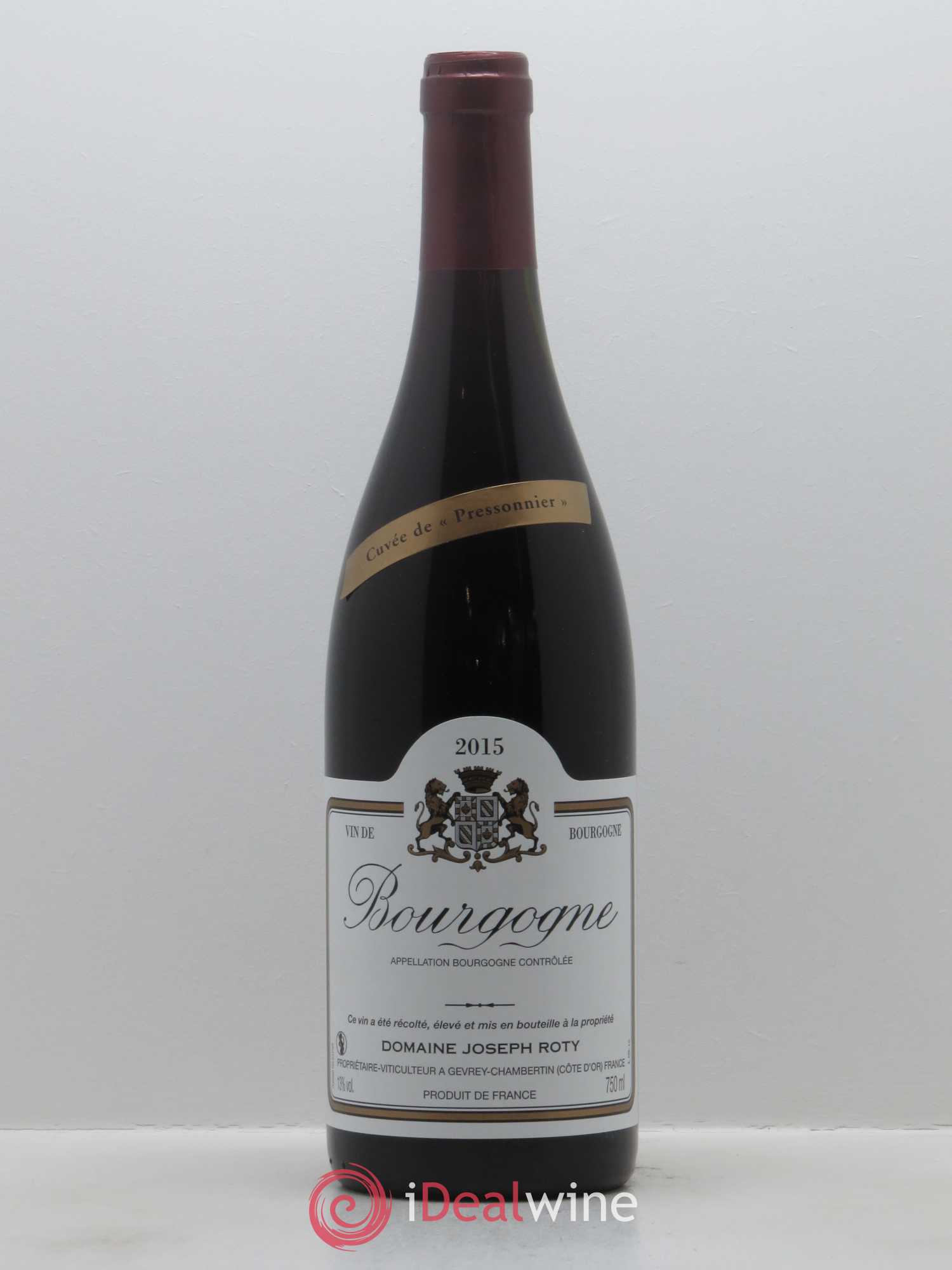 Bourgogne Cuvée de Pressonnier Joseph Roty (Domaine) 2015 - Lot de 1 bouteille - 0