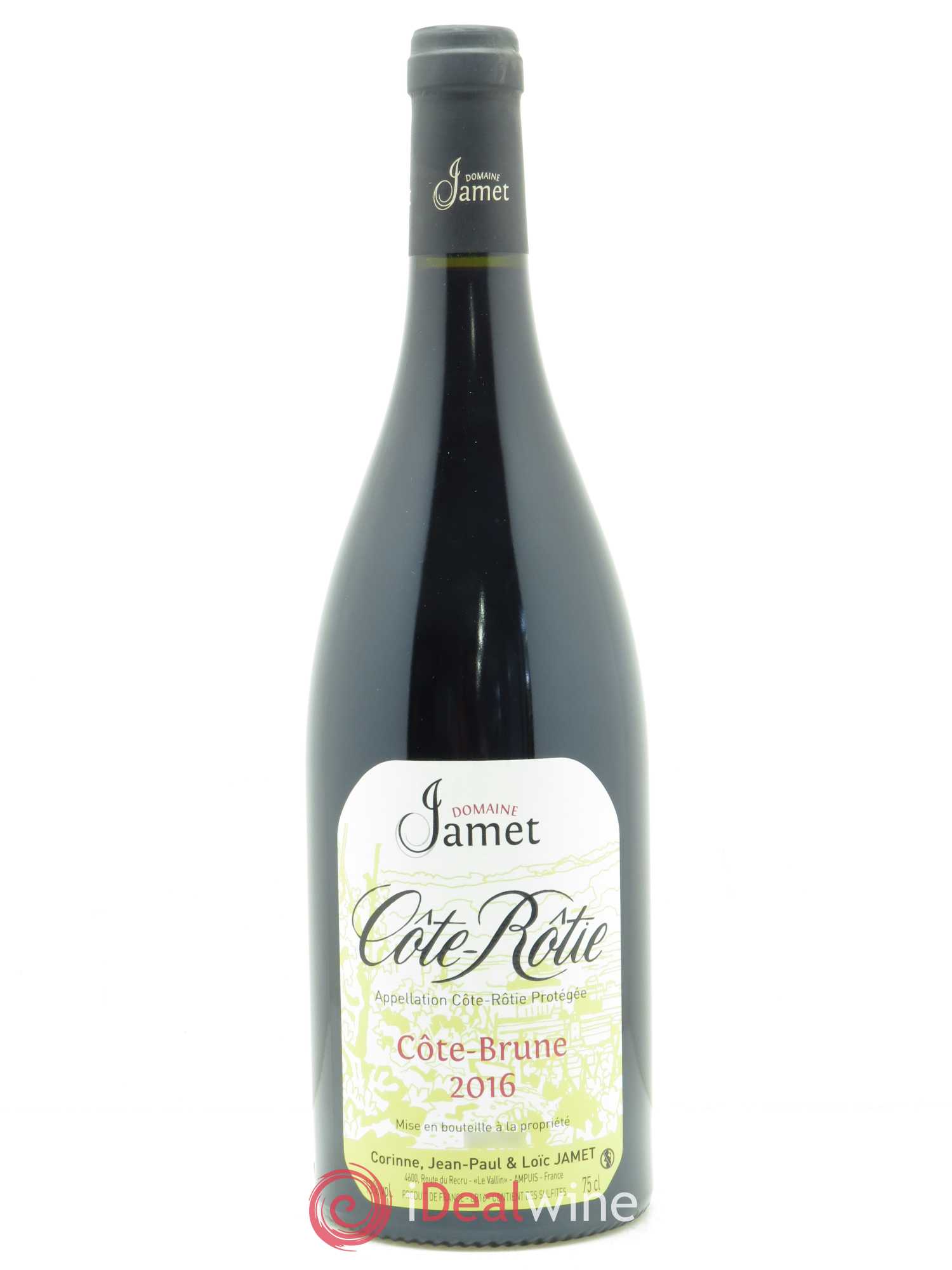 Côte-Rôtie Côte Brune Jamet (Domaine) 2016 - Lot de 1 bouteille - 0