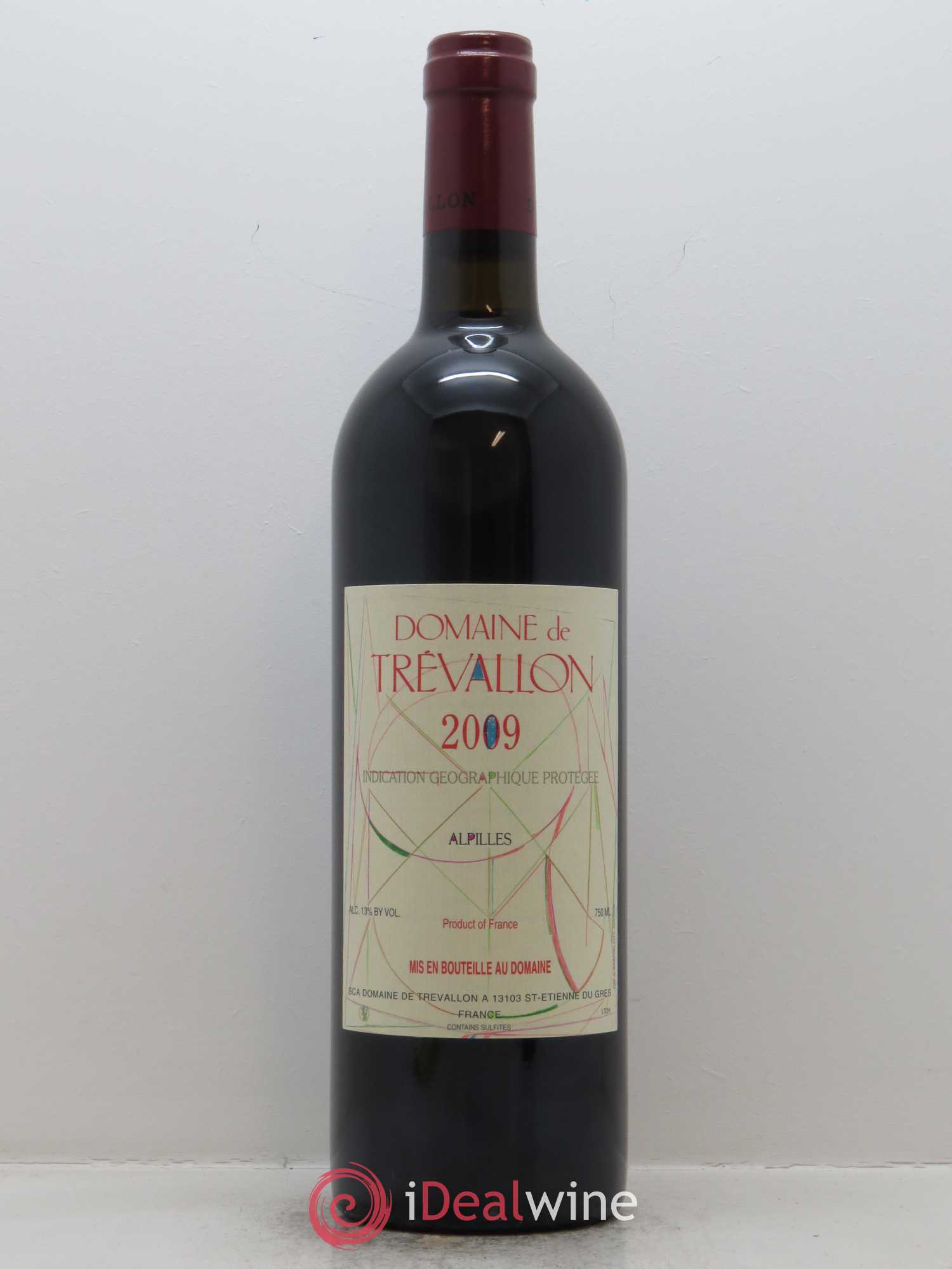 Alpilles Trévallon (Domaine de) Eloi Dürrbach 2009 - Lot de 1 bouteille - 0